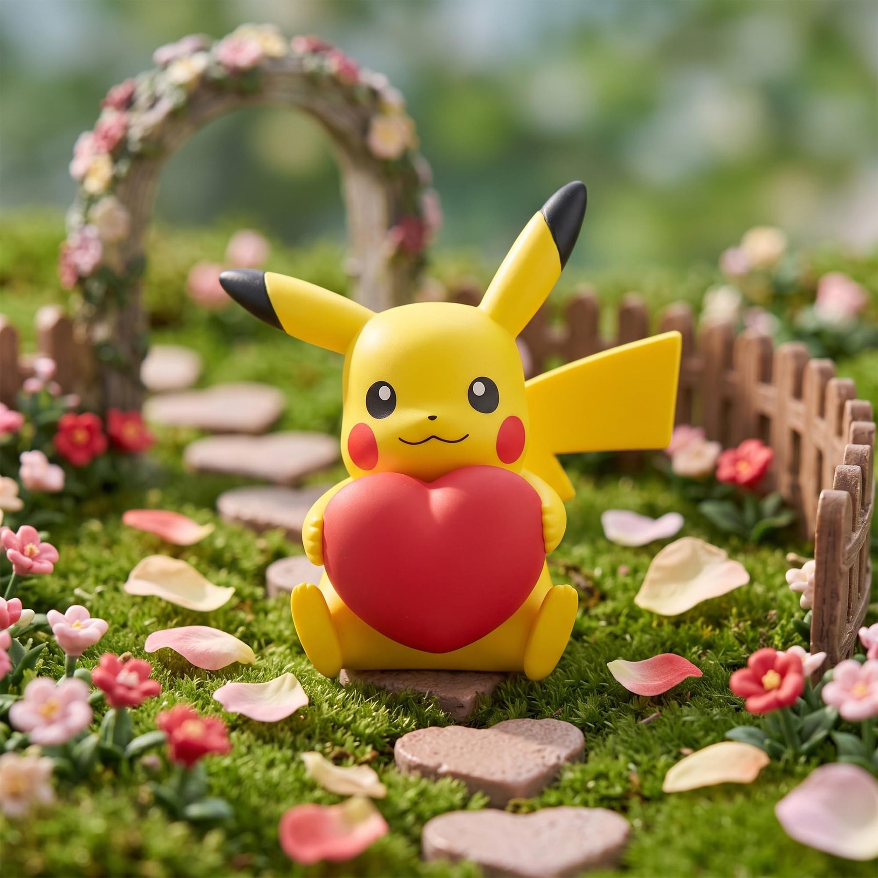 Pokemon Days Figure Can Mini Figure | Pikachu Love Money