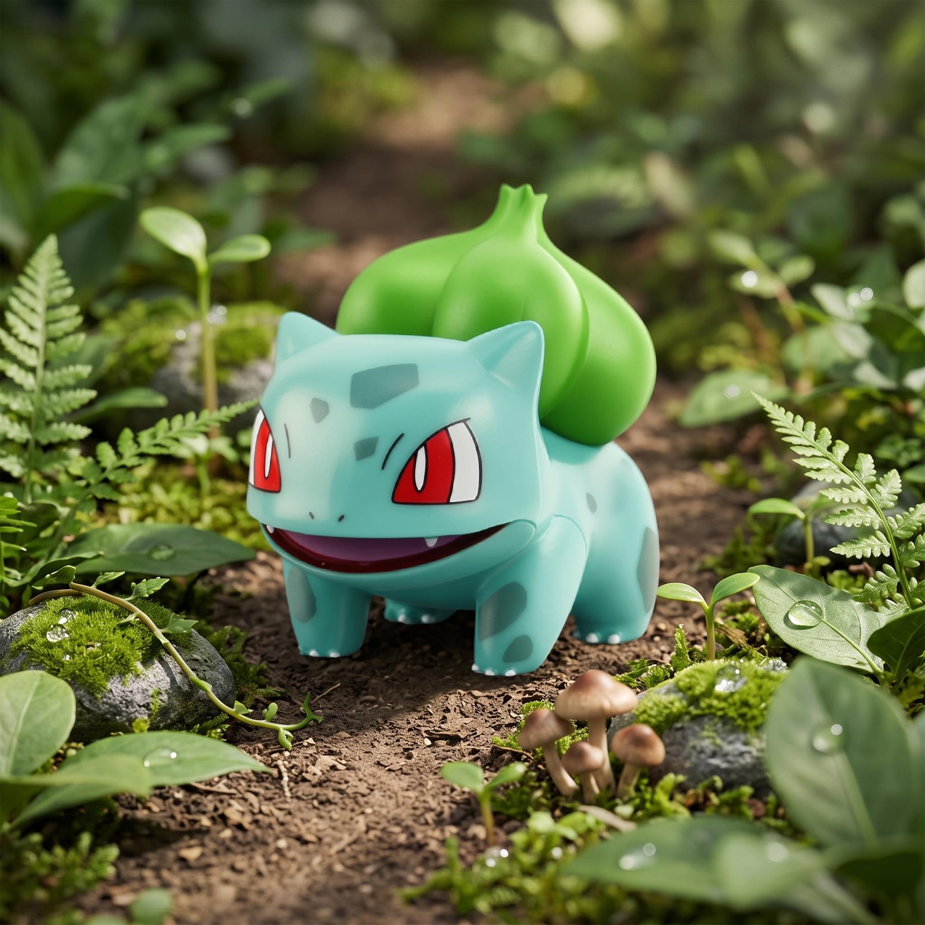 Pokemon Collectible 4-Inch Mini Figure | Bulbasaur