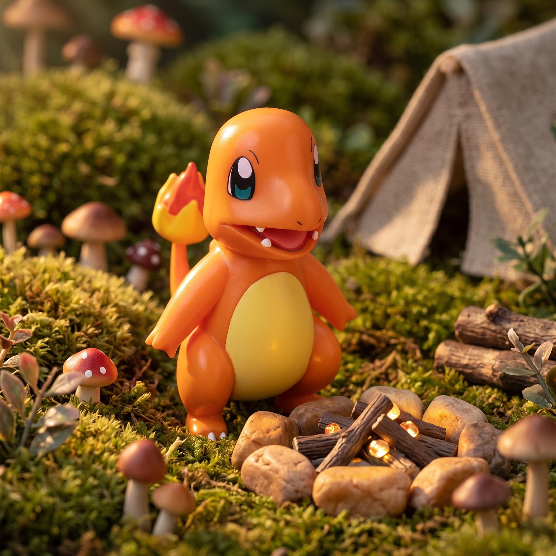 Pokemon Collectible 4-Inch Mini Figure | Charmander