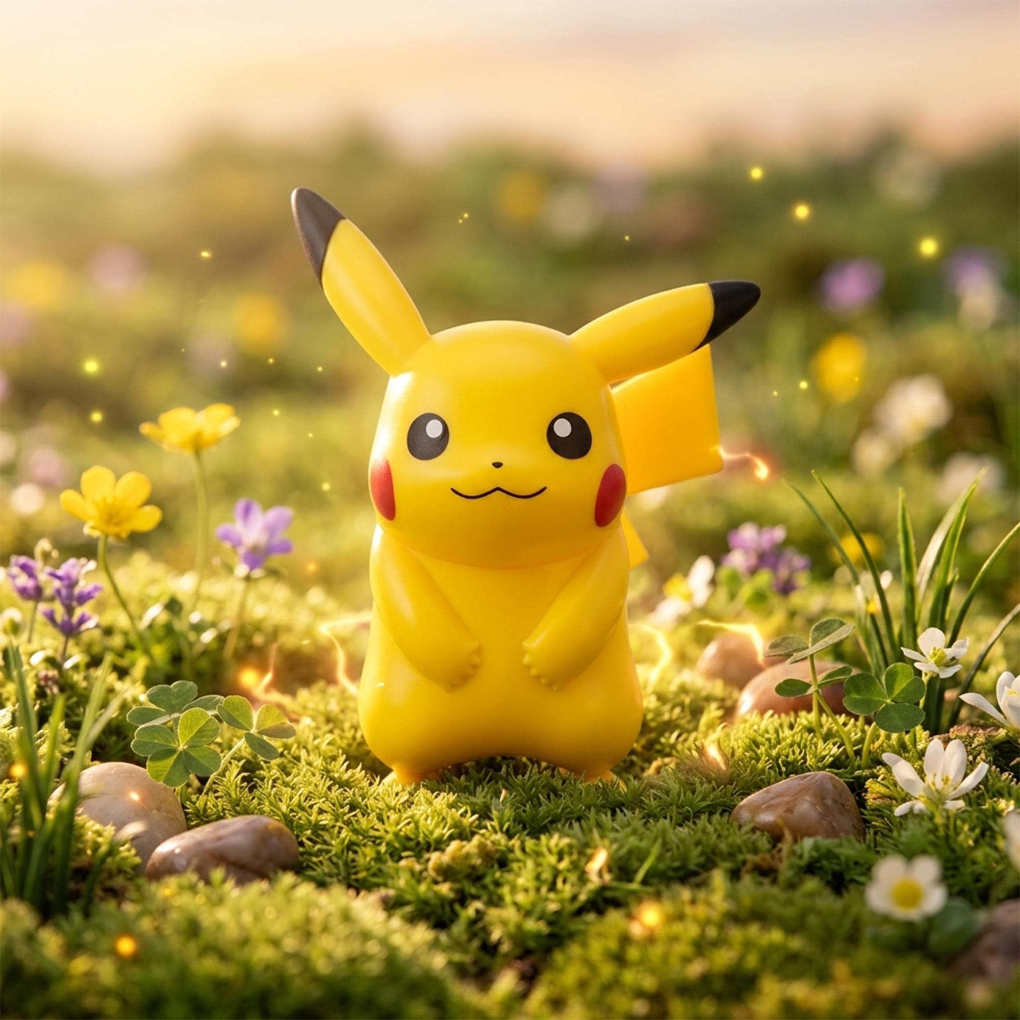 Pokemon Collectible 4-Inch Mini Figure | Pikachu
