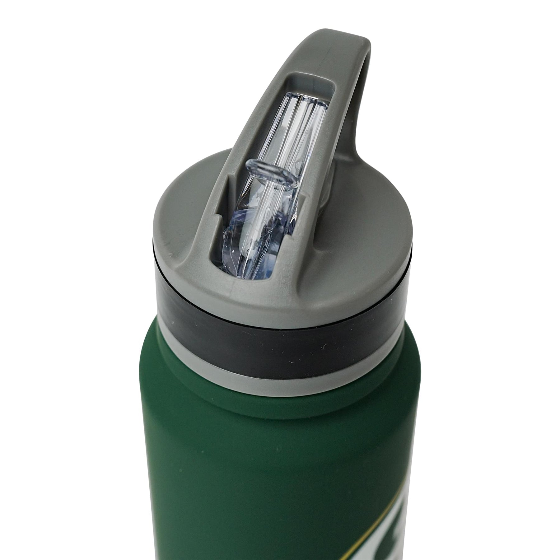Green Bay Packers Logo 25-Ounce Stainless Steel Flip-Top NFL Water Bottle