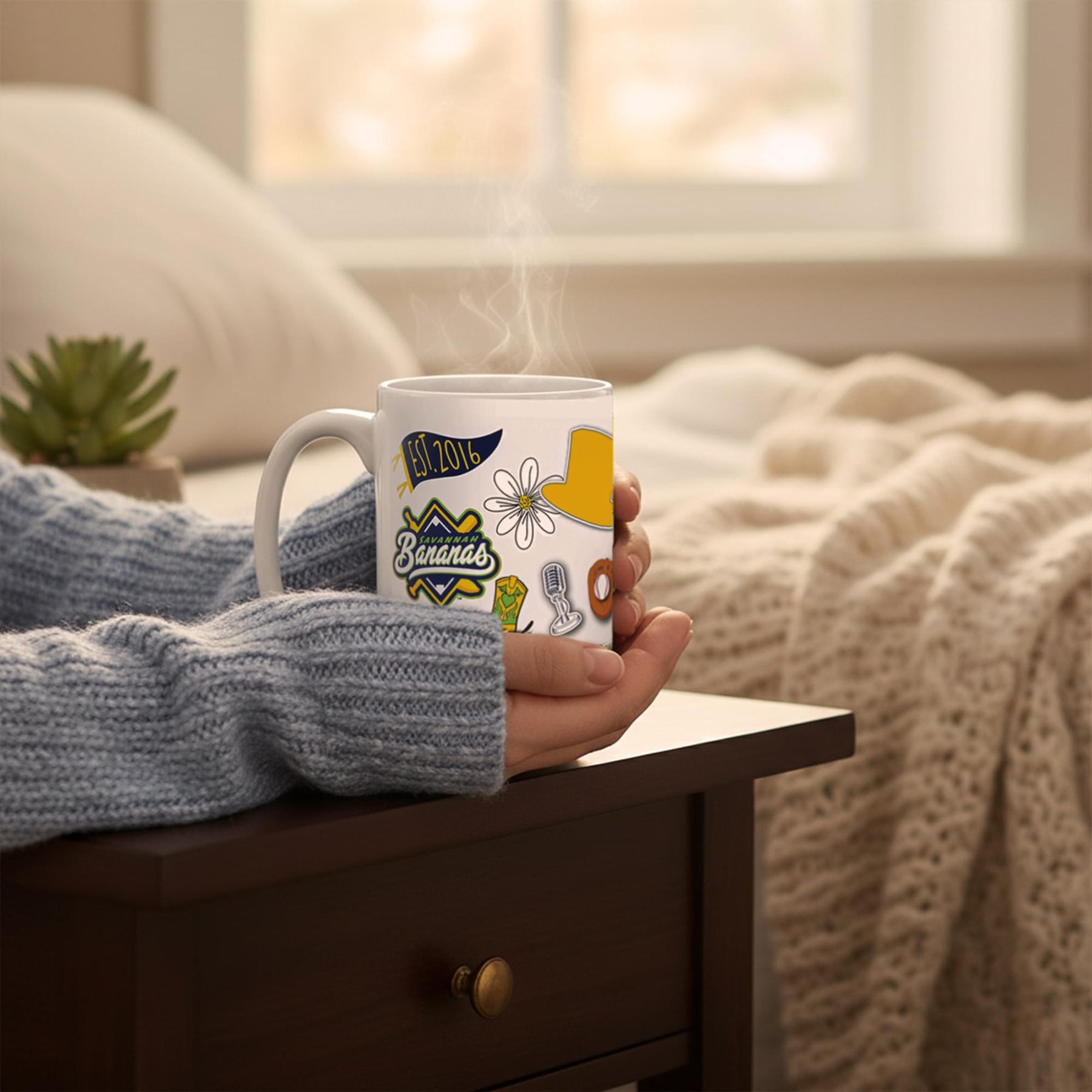 Savannah Bananas Icons 15 Ounce Ceramic Mug