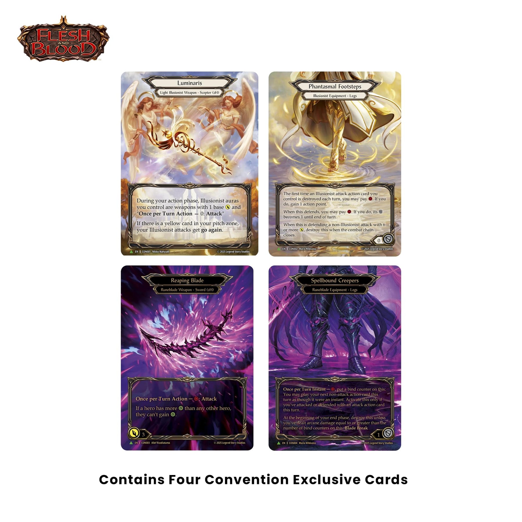 Flesh and Blood: Light & Shadow 2025 Convention Exclusive Set