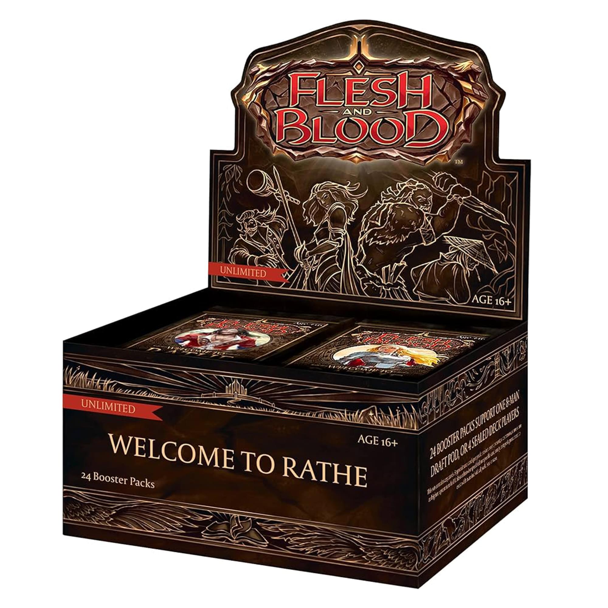 Flesh and Blood TCG: Welcome To Rathe Unlimited Booster Box | 24 Packs