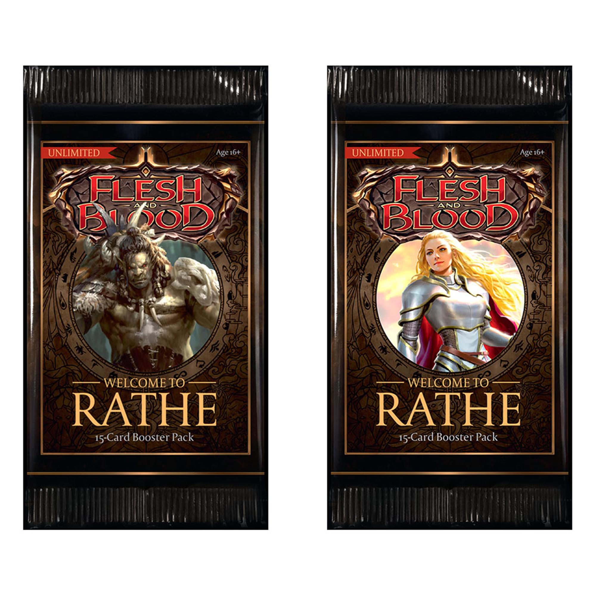 Flesh and Blood TCG: Welcome To Rathe Unlimited Booster Box | 24 Packs