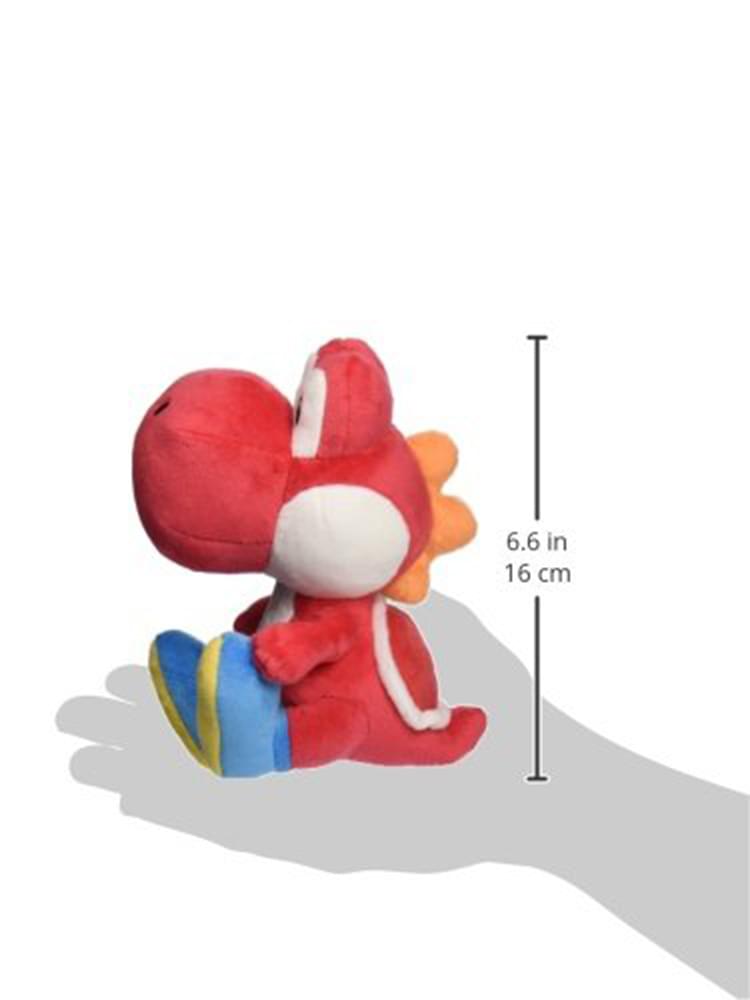 Super Mario Bros. 6" Plush: Red Yoshi