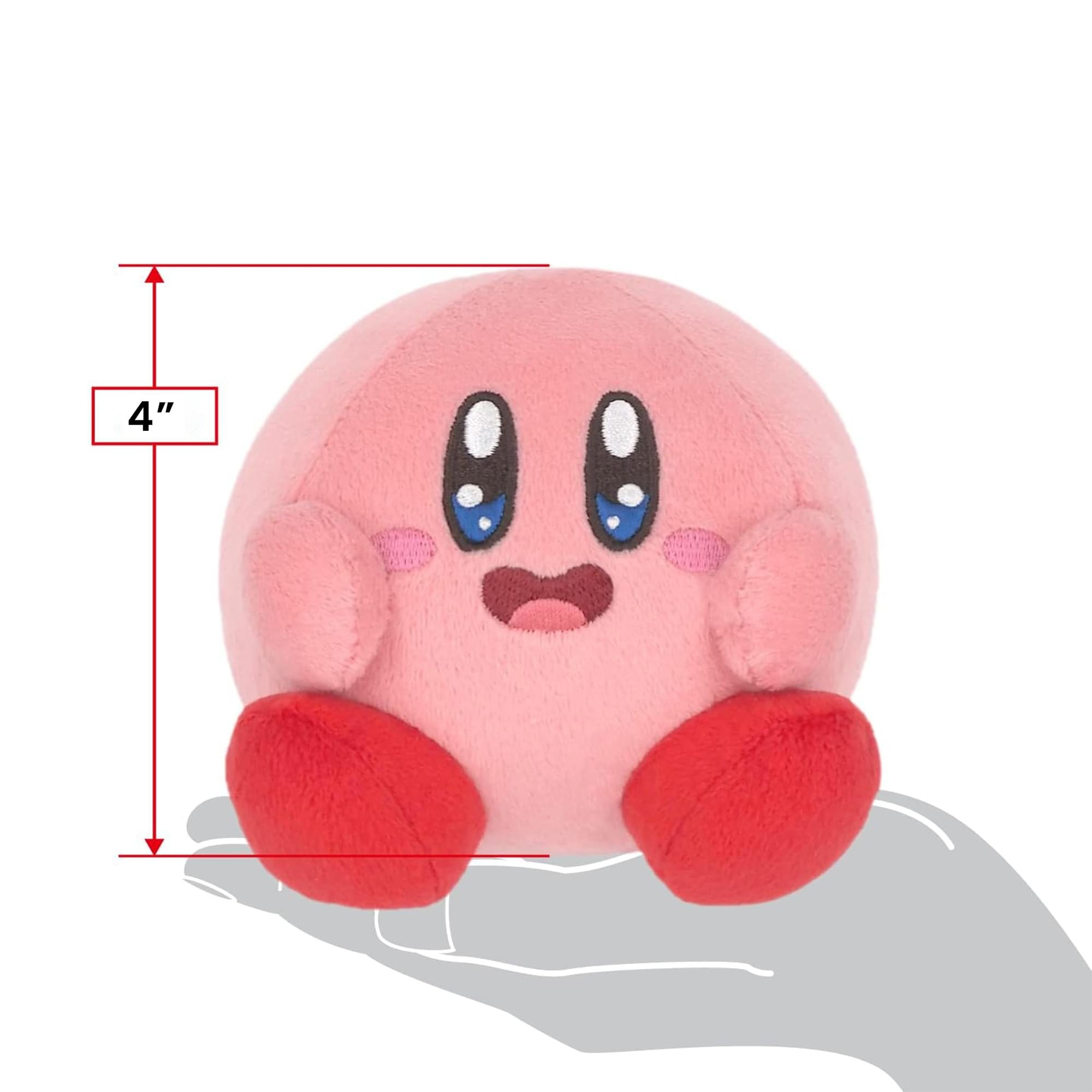 Kirby Pink 4 Inch Collector Plush