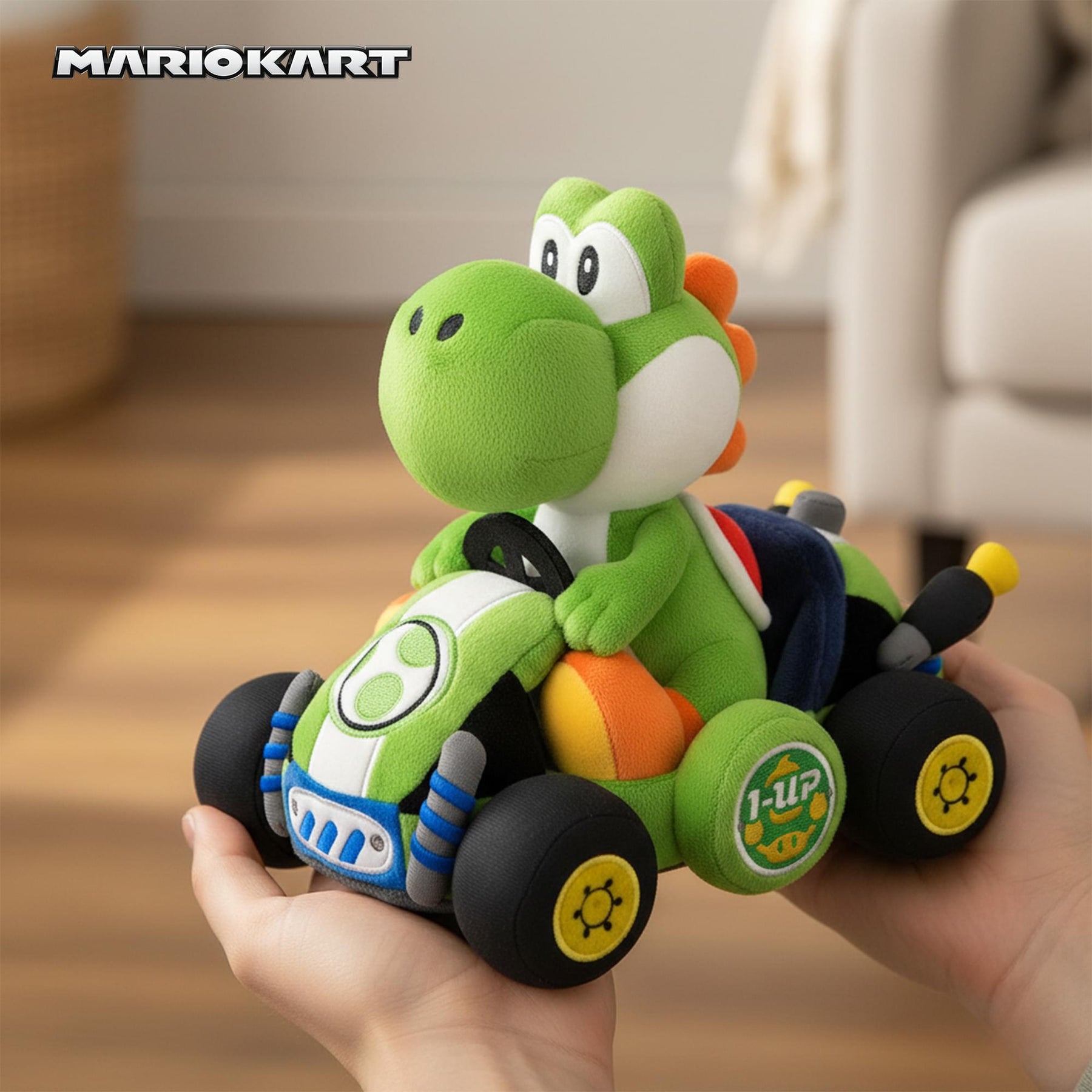 Mario Kart World Yoshi 9-Inch Collector Plush