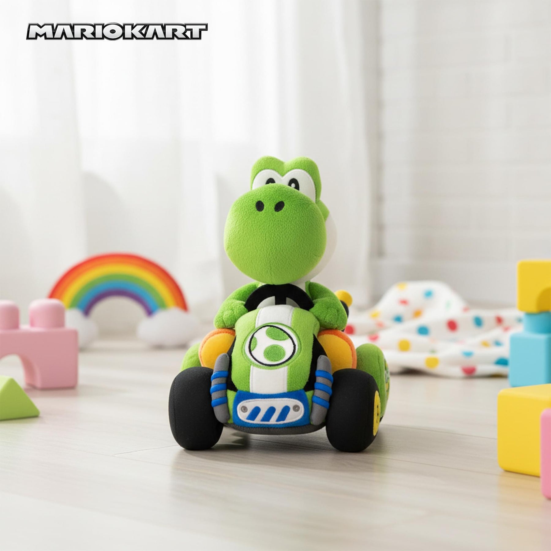 Mario Kart World Yoshi 9-Inch Collector Plush