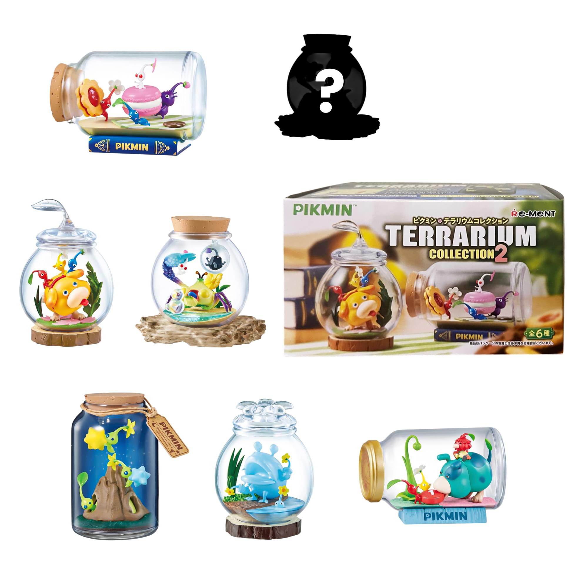 Pikmin Terrarium Re-Ment Blind Box Collectible | One Random