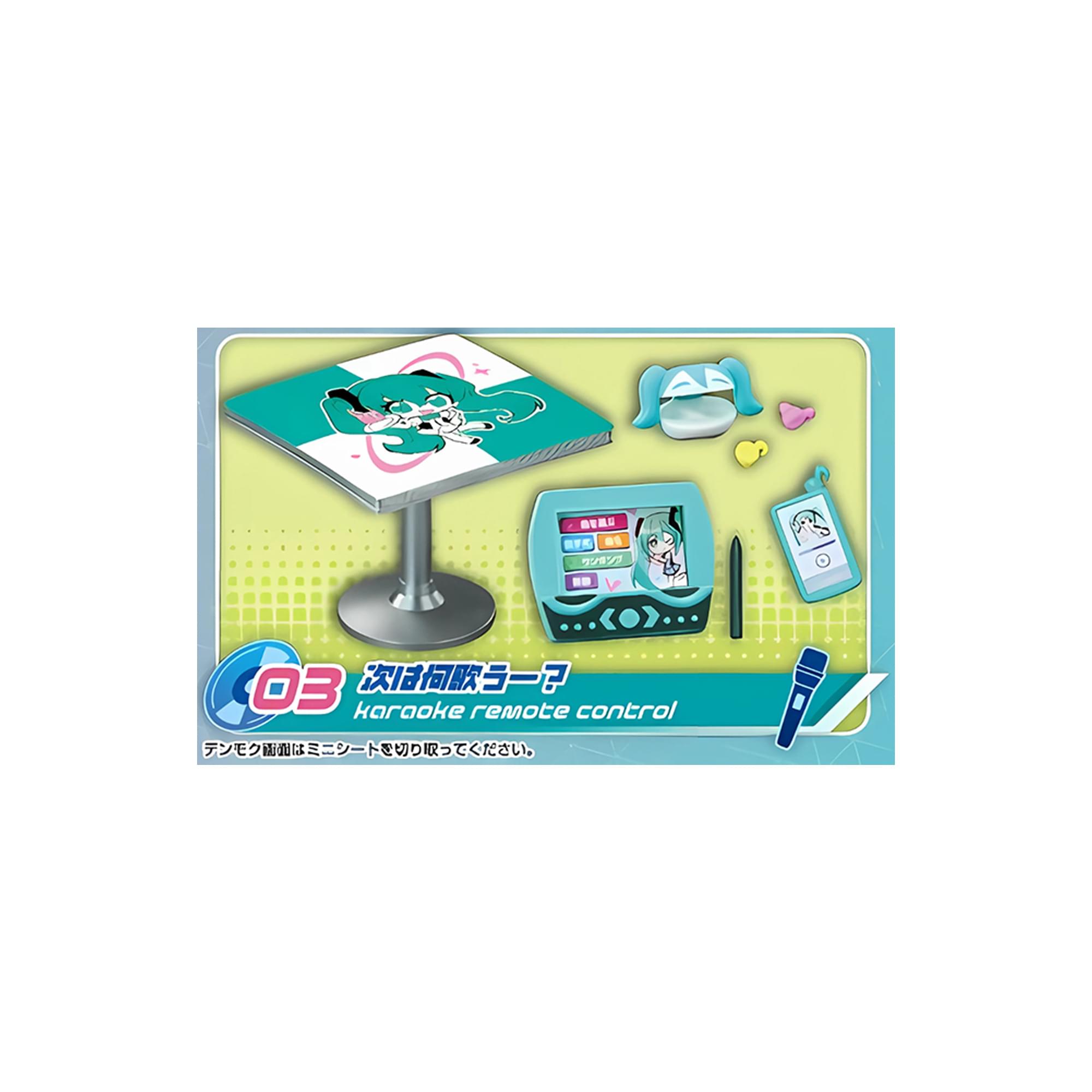 Hatsune Miku Re-ment Karaoke Blind Box Collectible | One Random