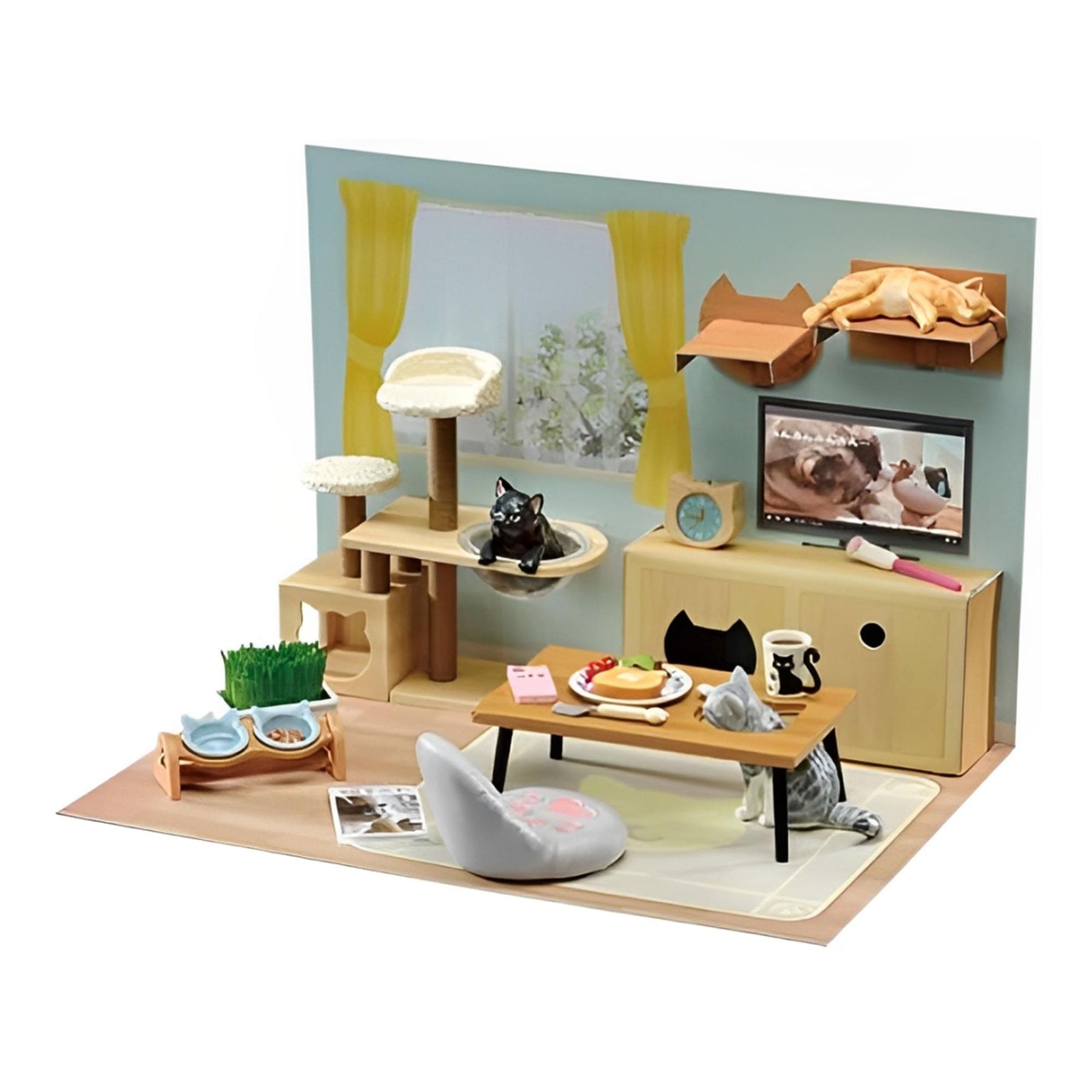 Re-ment Life with Cats Blind Box Collectible | One Random