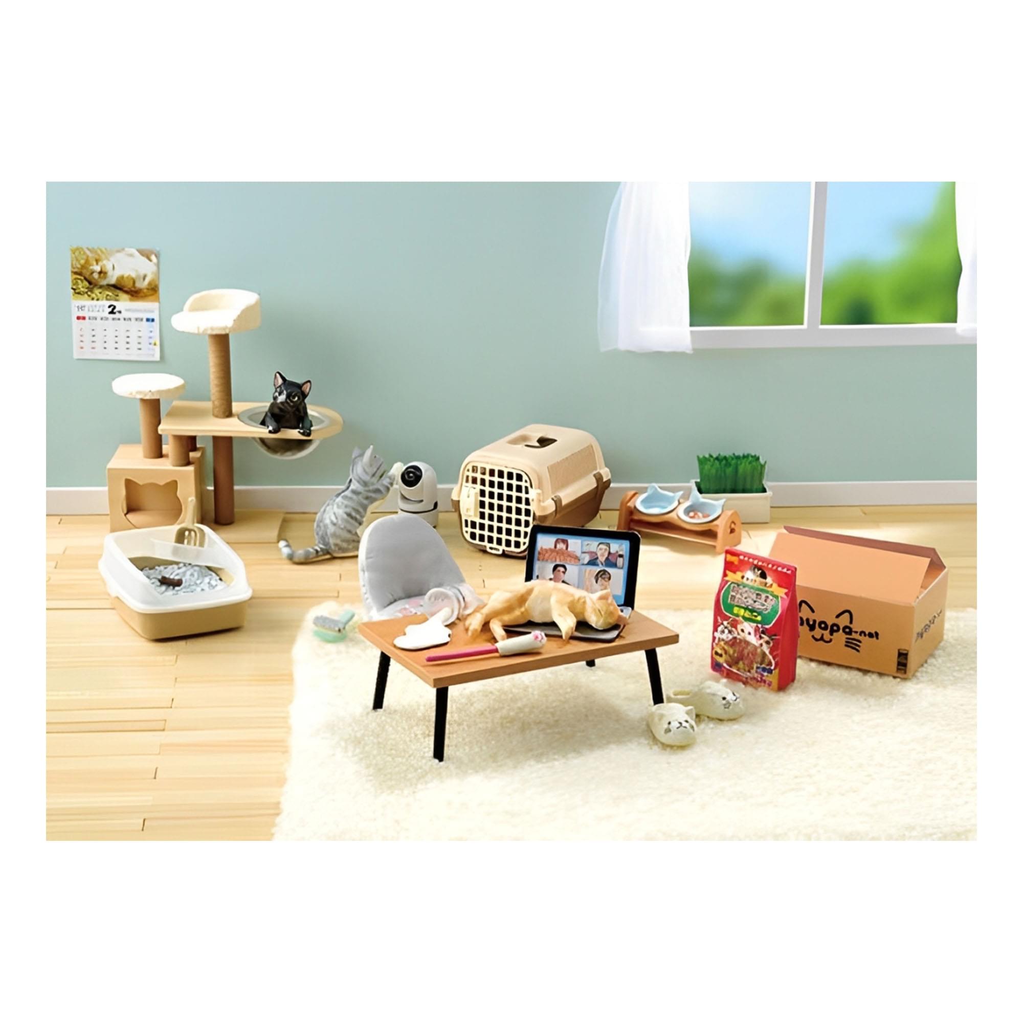 Re-ment Life with Cats Blind Box Collectible | One Random