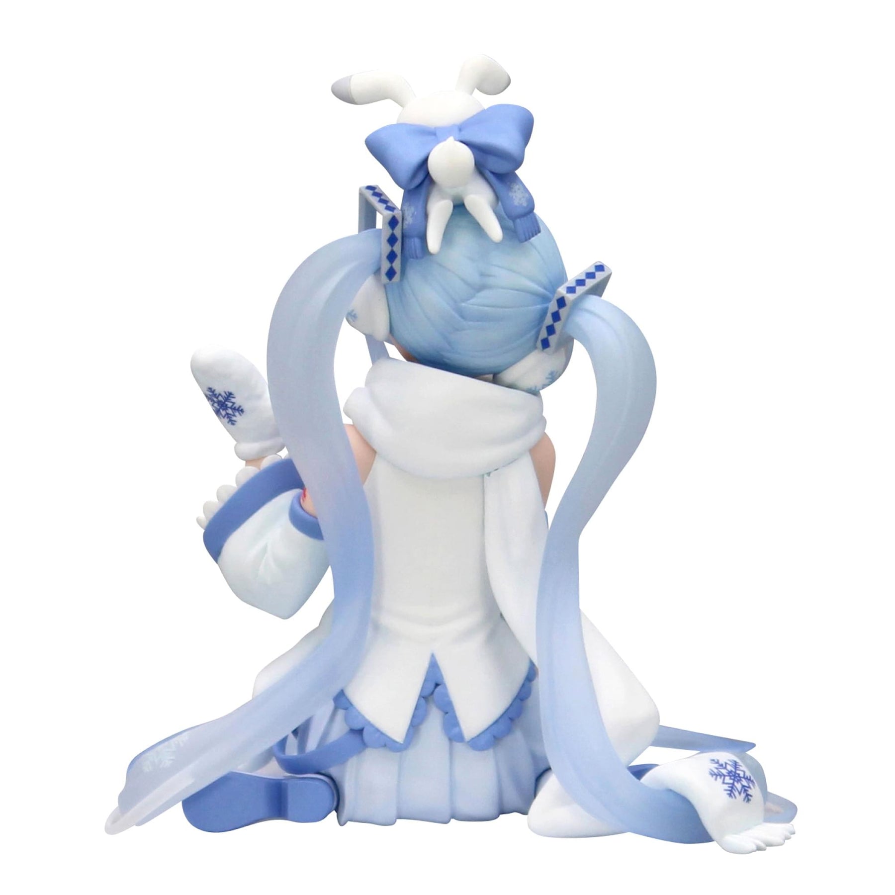 Vocaloid Hatsune Miku Noodle Stopper Figure | Snow Miku Sky Town 10th ver.