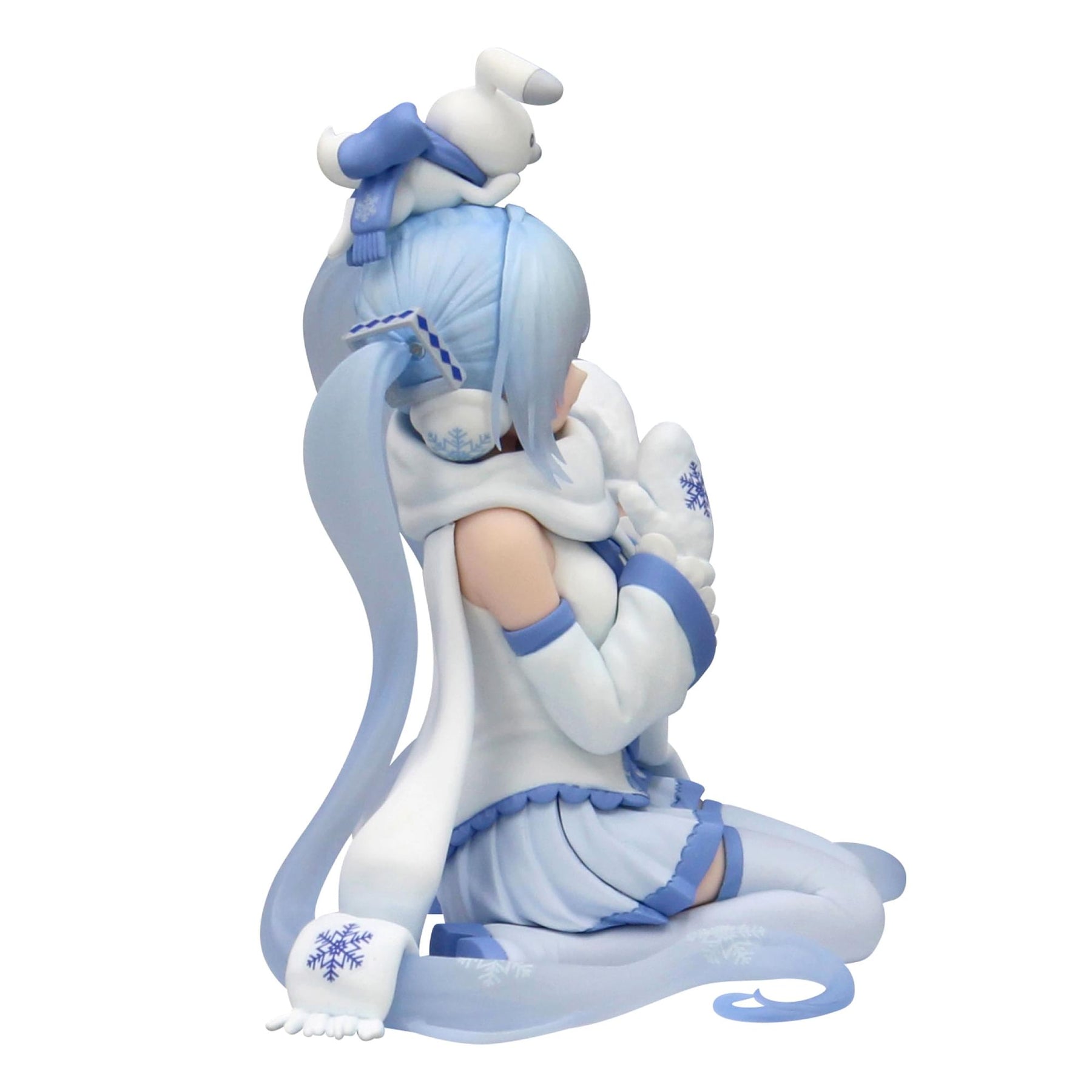 Vocaloid Hatsune Miku Noodle Stopper Figure | Snow Miku Sky Town 10th ver.