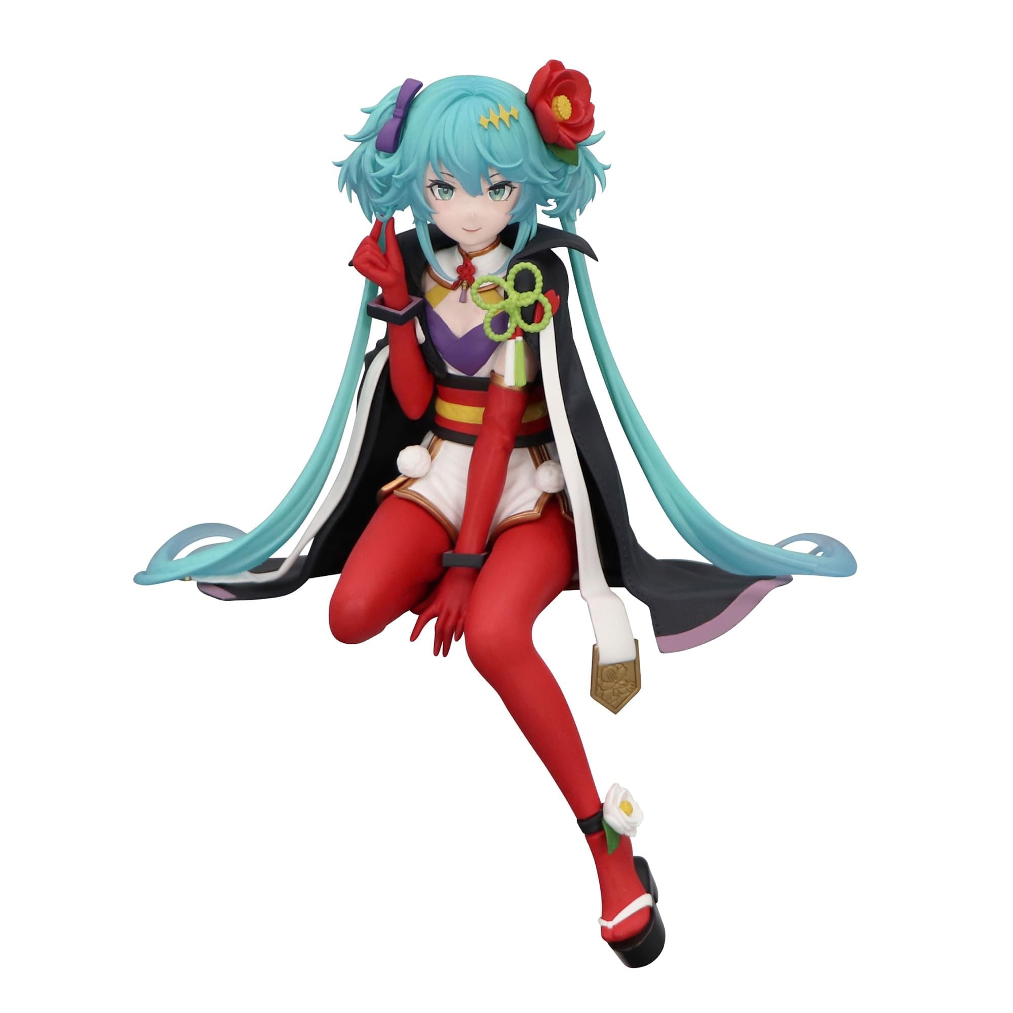 Hatsune Miku FuRyu 6-Inch Noodle Stopper Figure | Flower Fairy Camellia