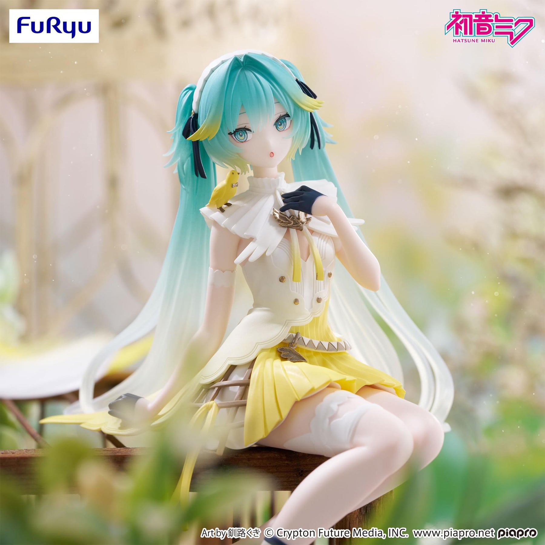 Hatsune Miku FuRyu 5.5-Inch Noodle Stopper Figure | Canary Bird
