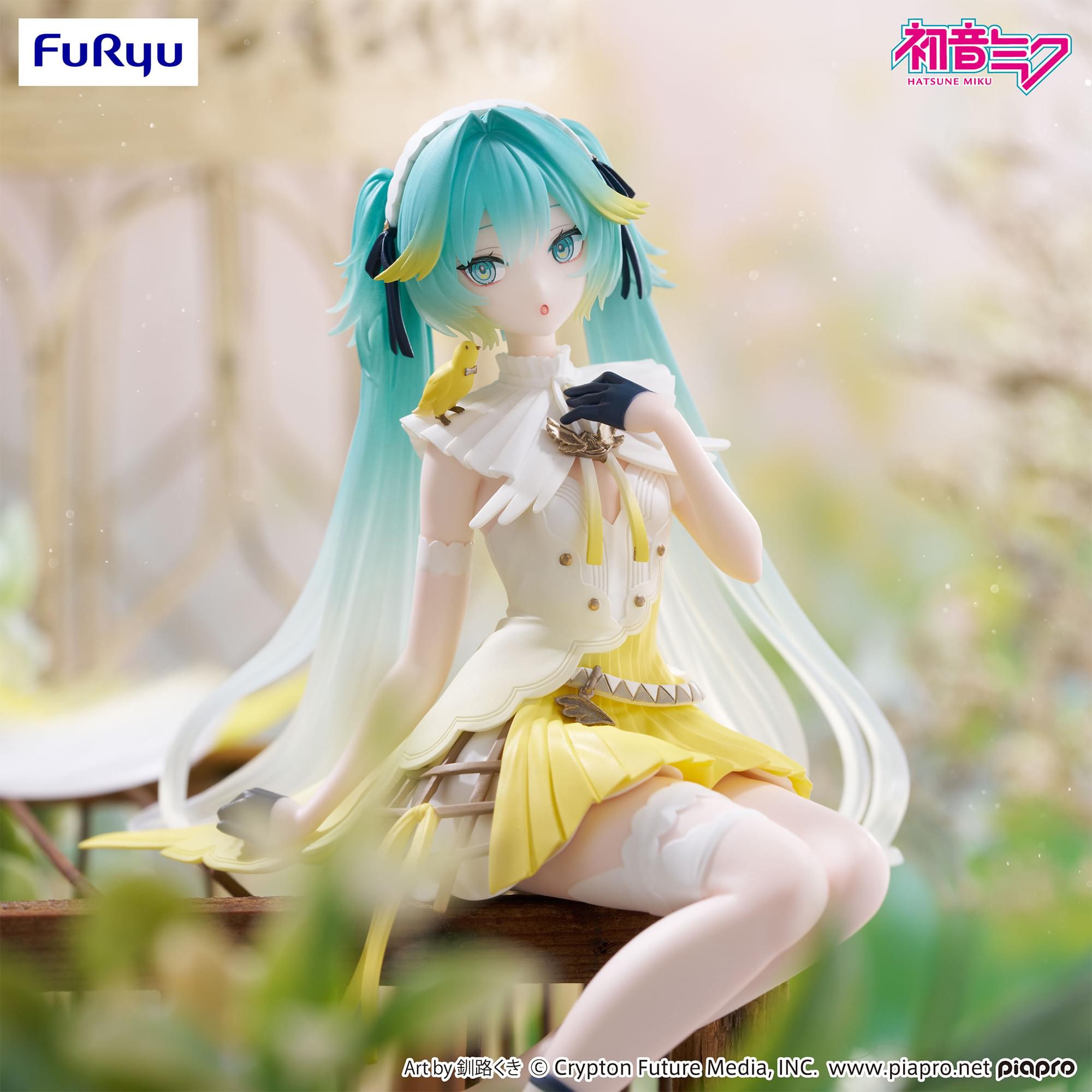 Hatsune Miku FuRyu 5.5-Inch Noodle Stopper Figure | Canary Bird