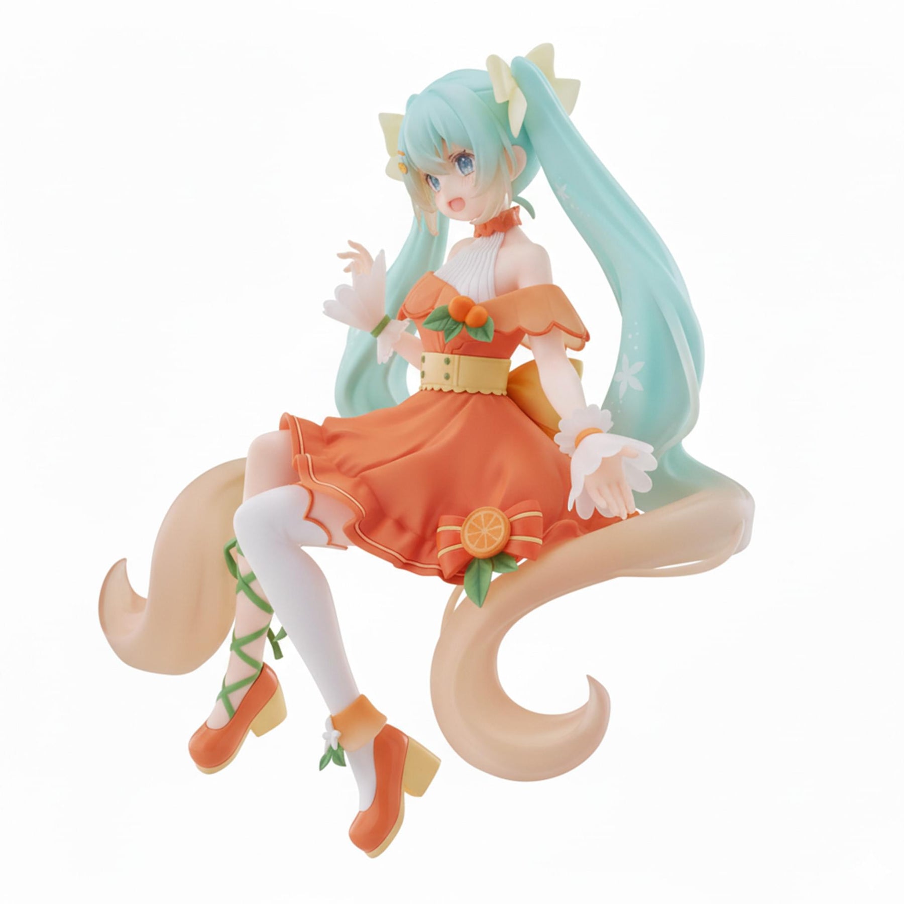 Hatsune Miku FuRyu 5.5-Inch Noodle Stopper Figure | Citrus