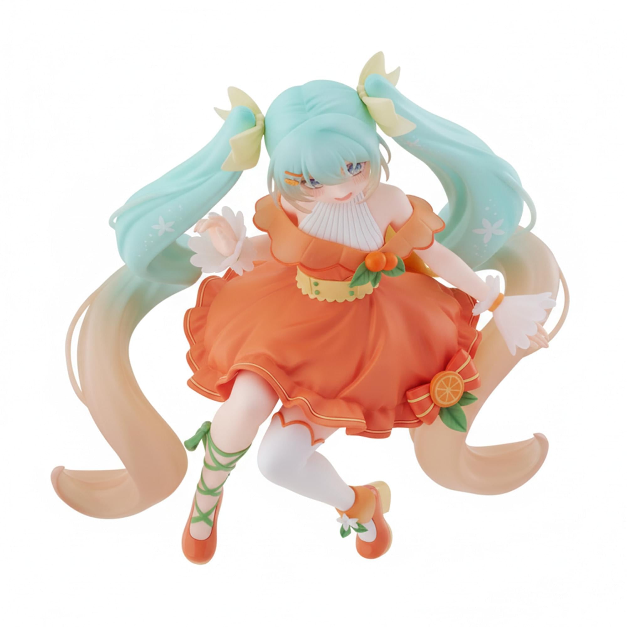 Hatsune Miku FuRyu 5.5-Inch Noodle Stopper Figure | Citrus