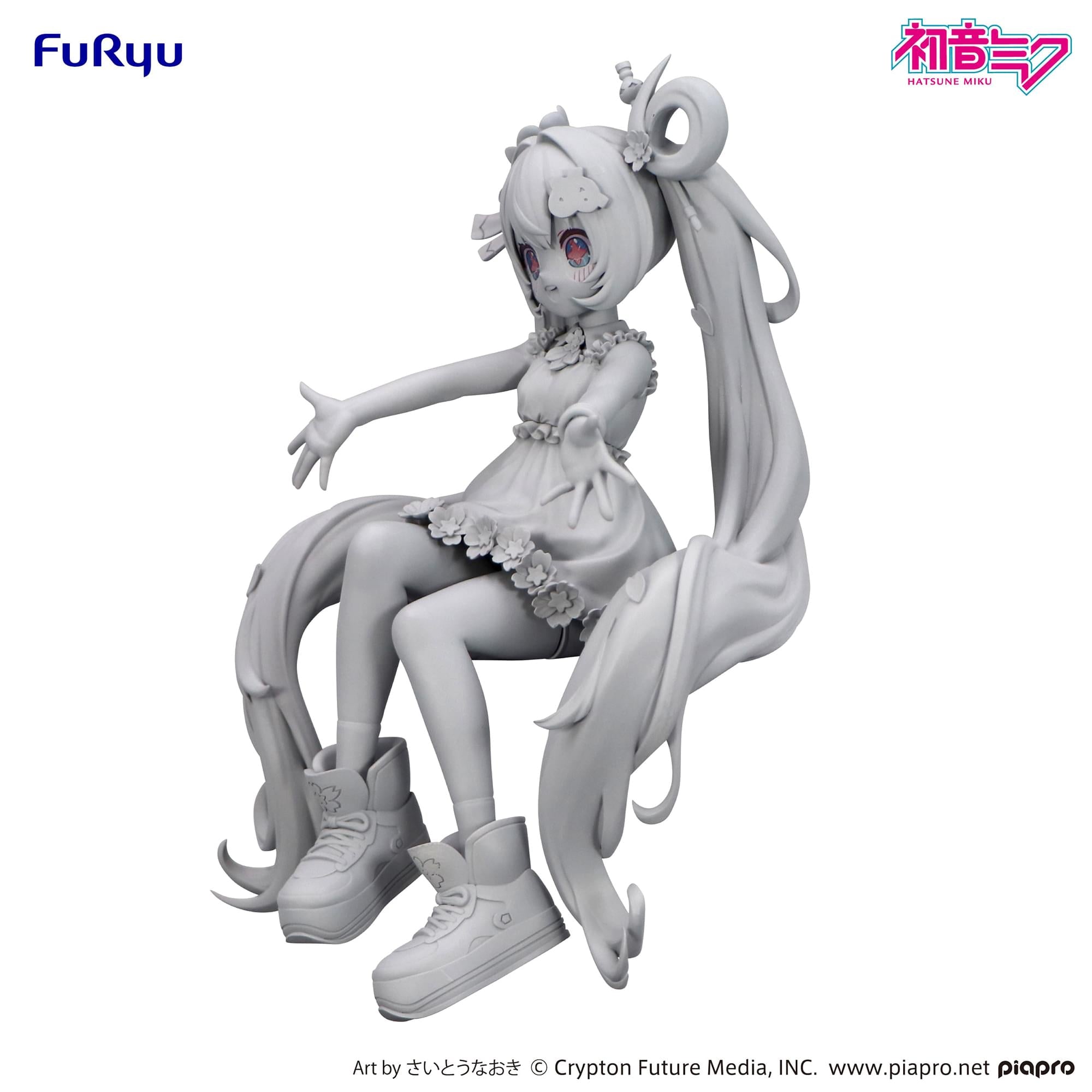 Vocaloid Hatsune Miku Noodle Stopper Figure | Hatsune Miku 10th Anniversary