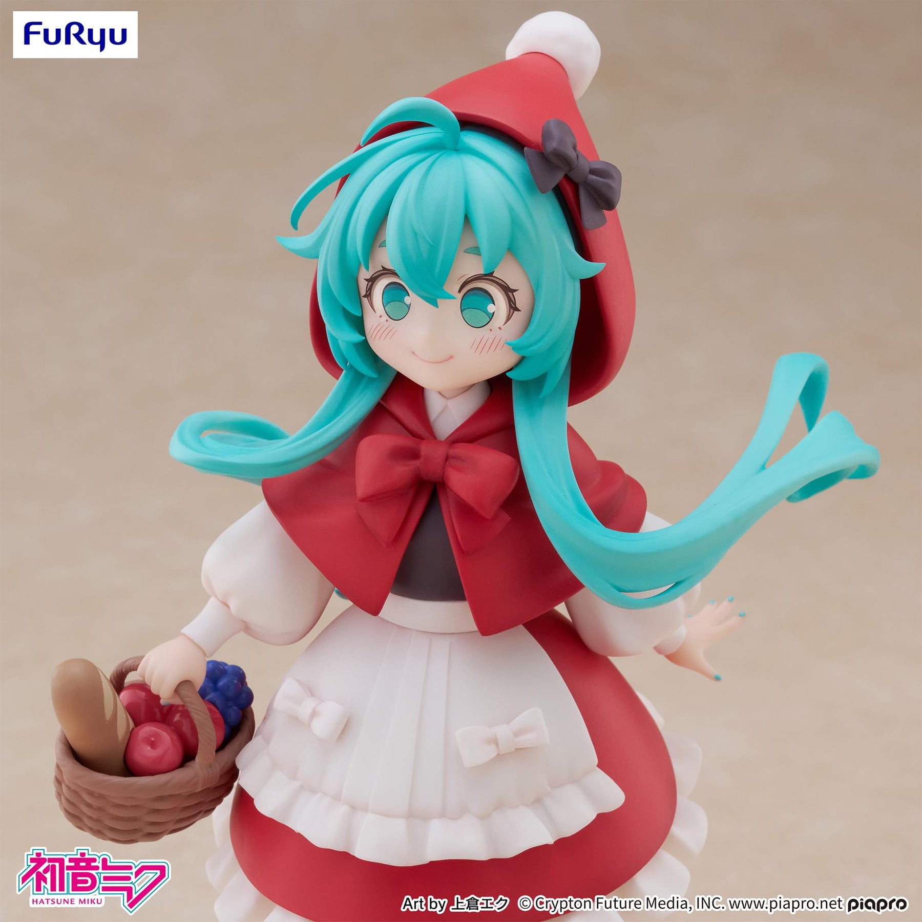 Hatsune Miku 6-Inch Little Red Riding Hood Desktop Statue