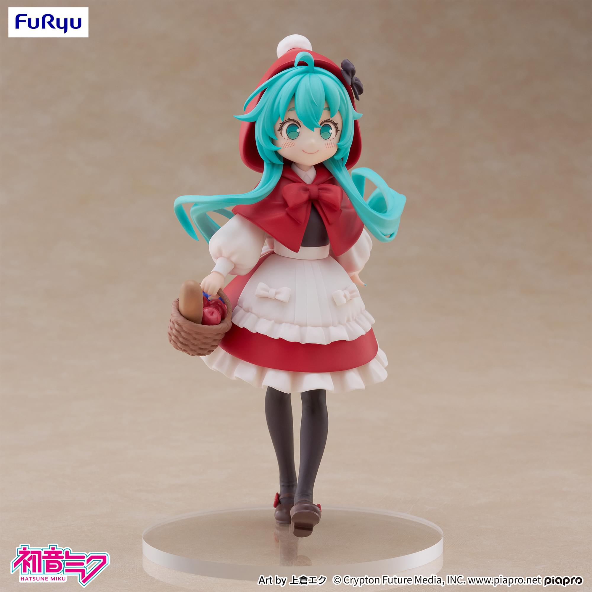 Hatsune Miku 6-Inch Little Red Riding Hood Desktop Statue