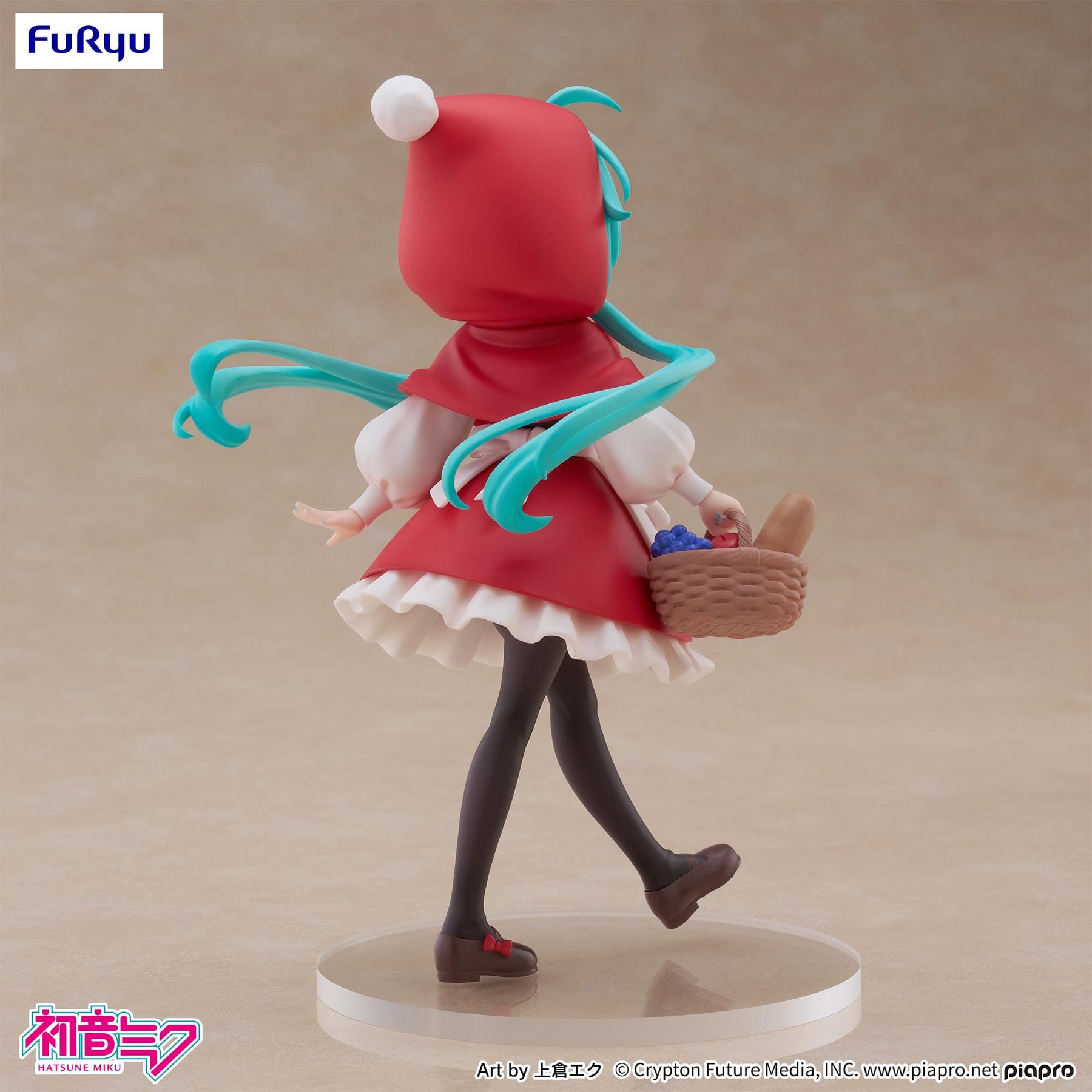 Hatsune Miku 6-Inch Little Red Riding Hood Desktop Statue