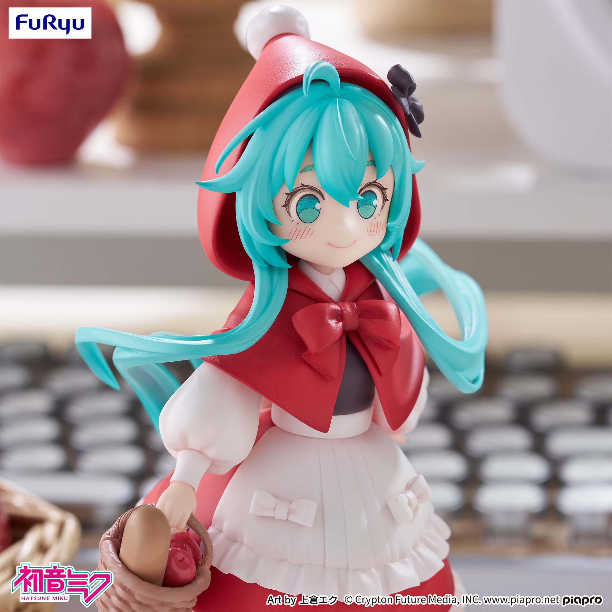 Hatsune Miku 6-Inch Little Red Riding Hood Desktop Statue
