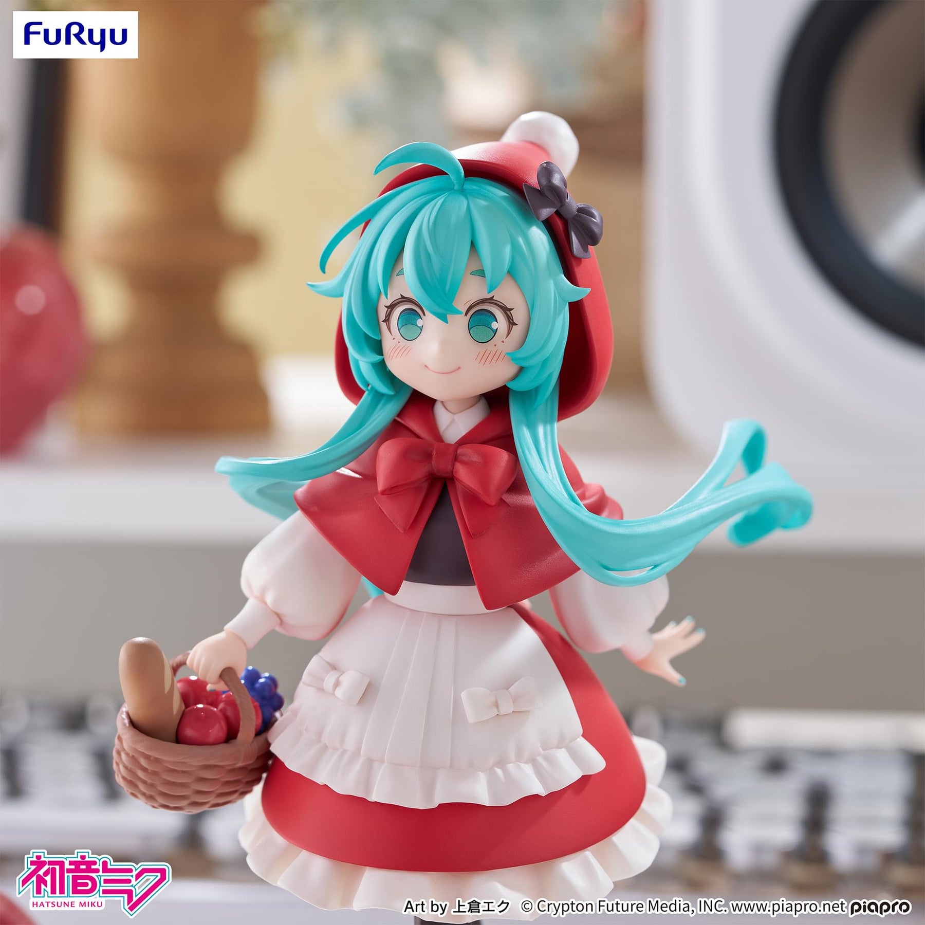 Hatsune Miku 6-Inch Little Red Riding Hood Desktop Statue