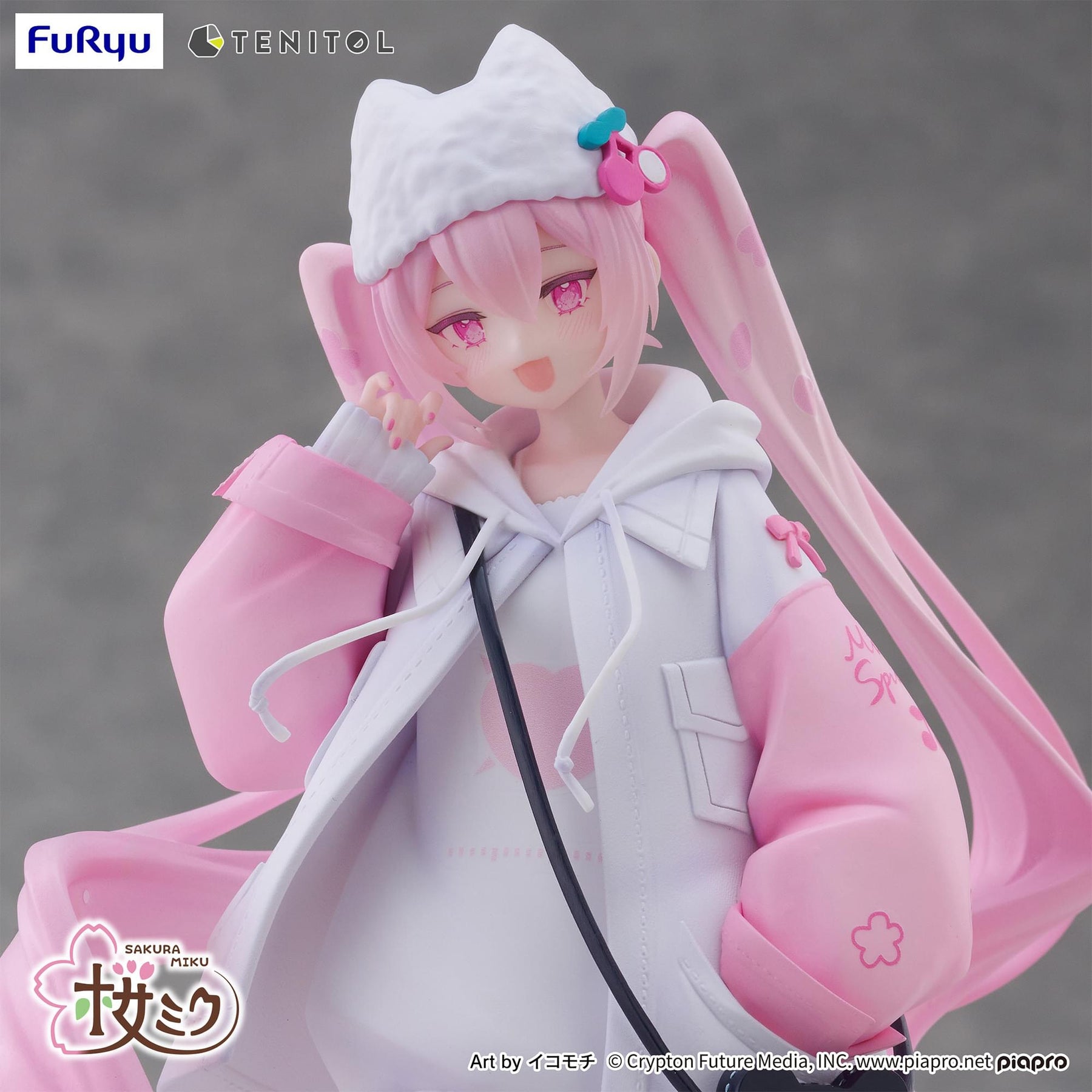 Hatsune Miku Tenitol Petit Sakura Miku (Cool Style) 7.5-Inch FuRyu Figure