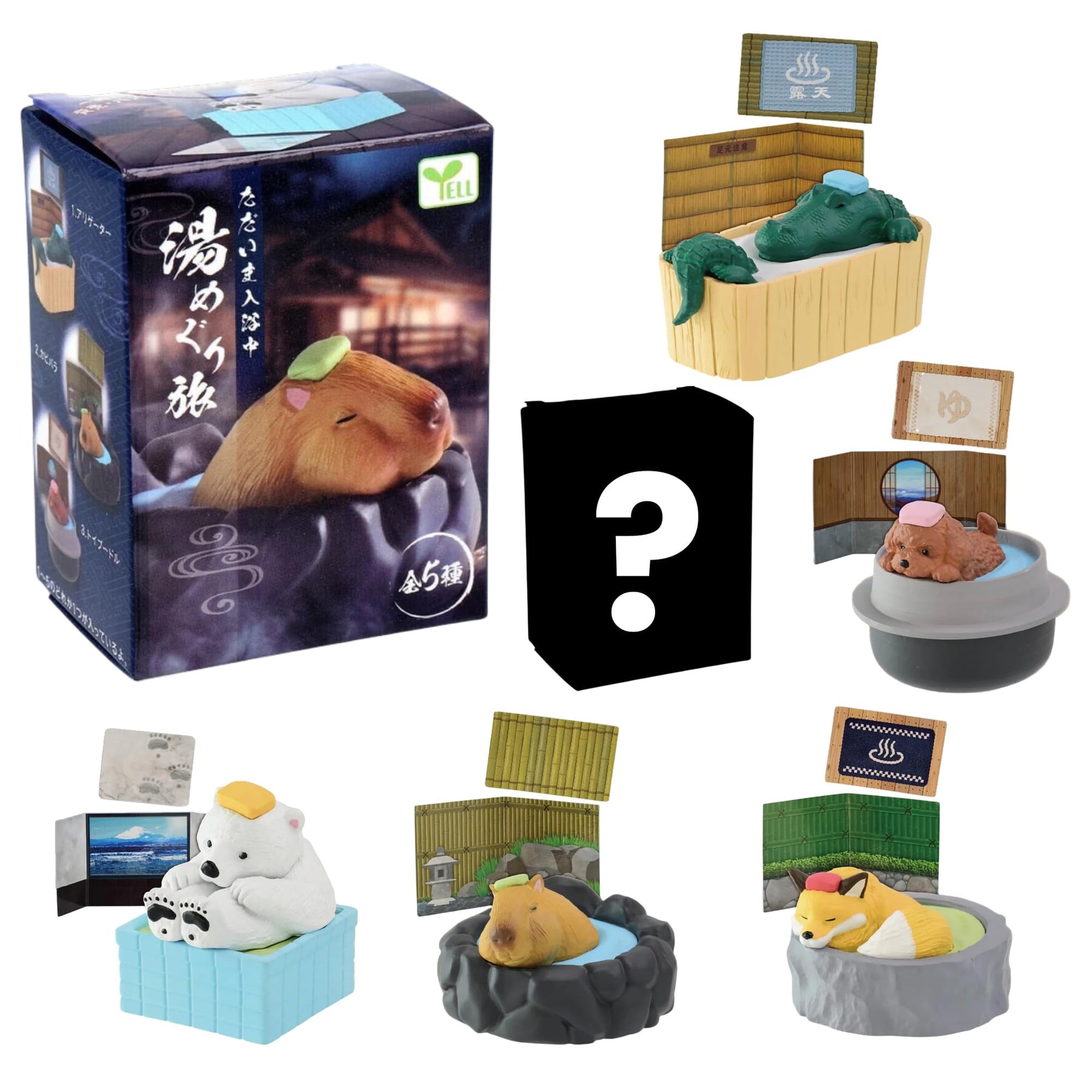 Hot Springs Animals Vol. 2 Blind Box Mini Figure | One Random