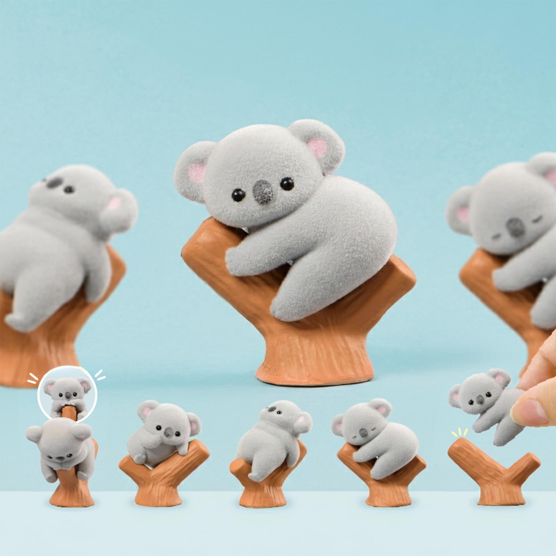 Baby Koala Blind Box Flocked Mini Figure | One Random