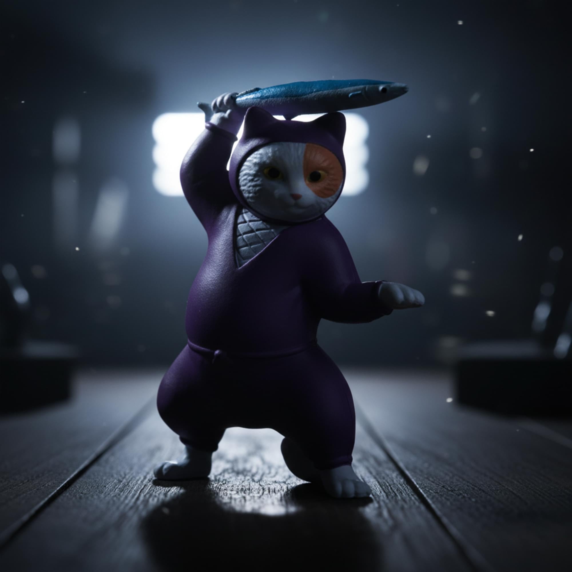 Ninja Cats Blind Box Mini Figure | One Random