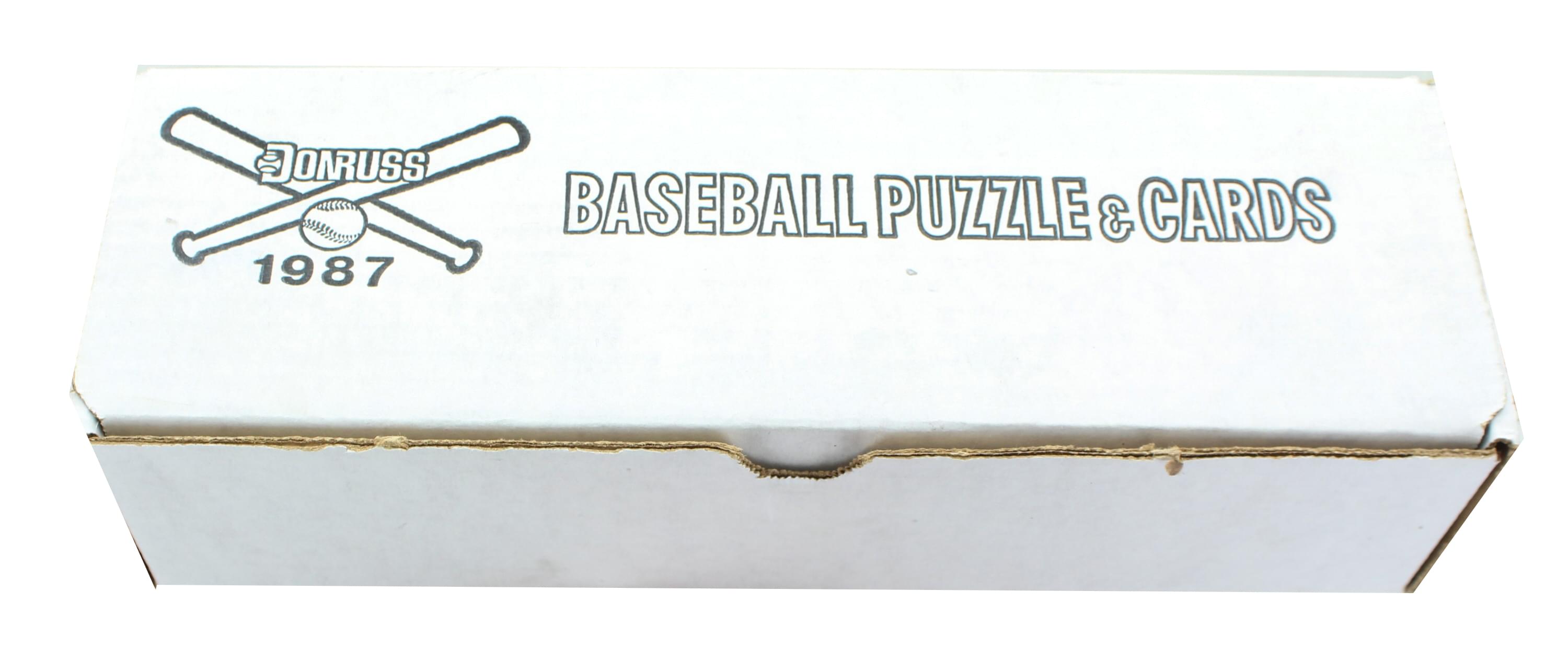 MLB 1987 Donruss Baseball Factory Sealed Set