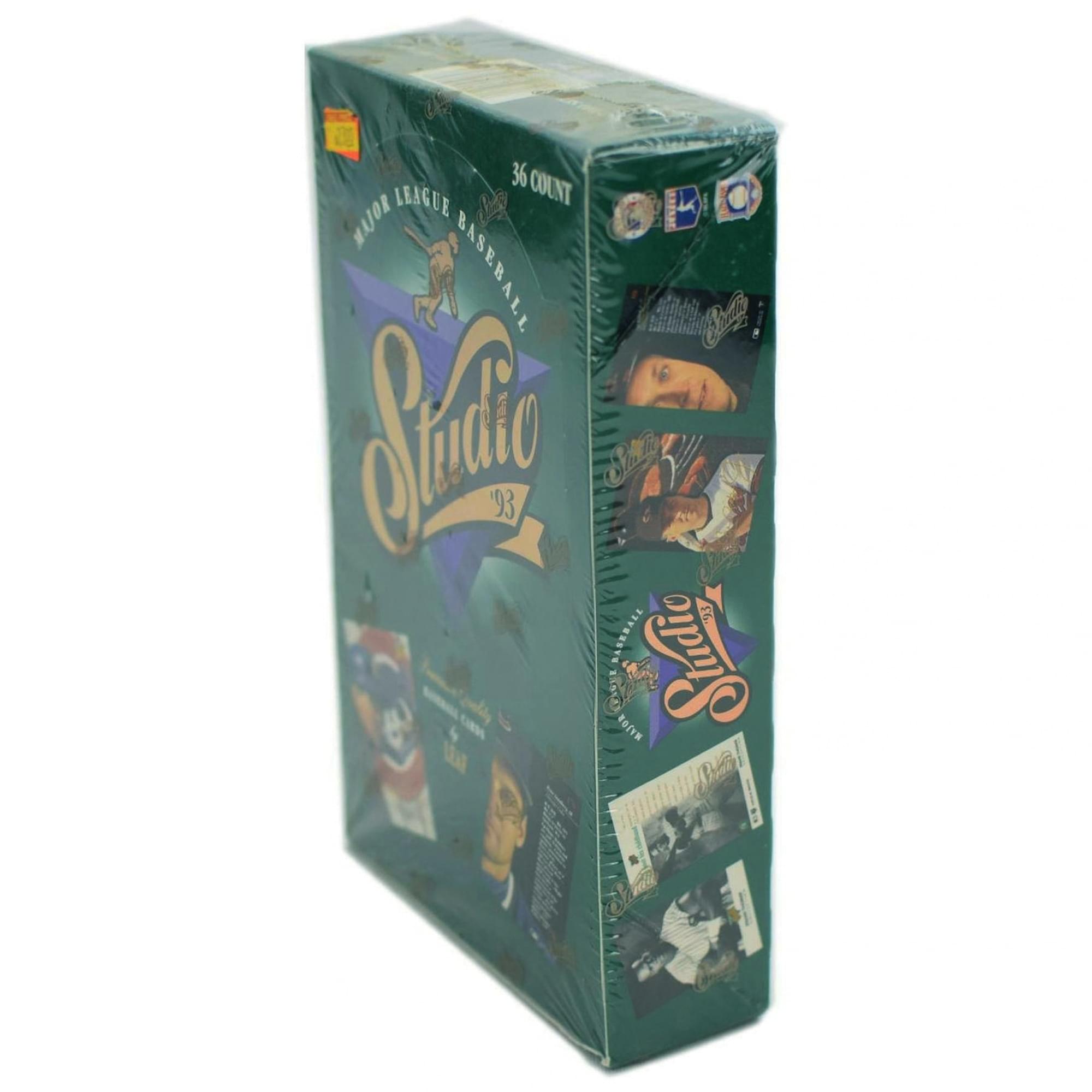 MLB 1993 Leaf Studio Baseball Cards Factory-Sealed Box | 36 Packs