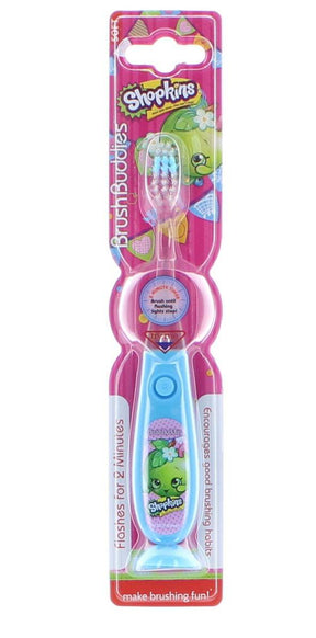 Shopkins Flash Toothbrush (Lights for recommended 2 minutes of brushing)