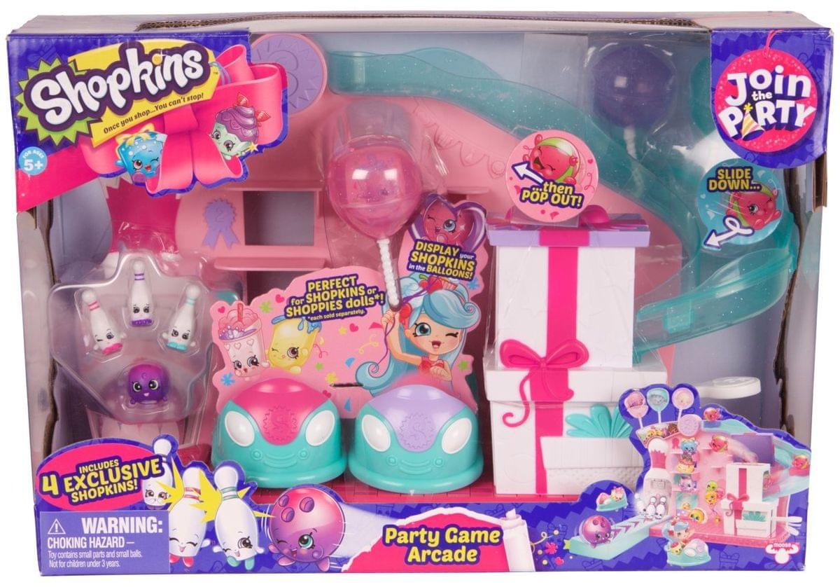Shopkins S7 Deluxe Playset: Party Game Arcade