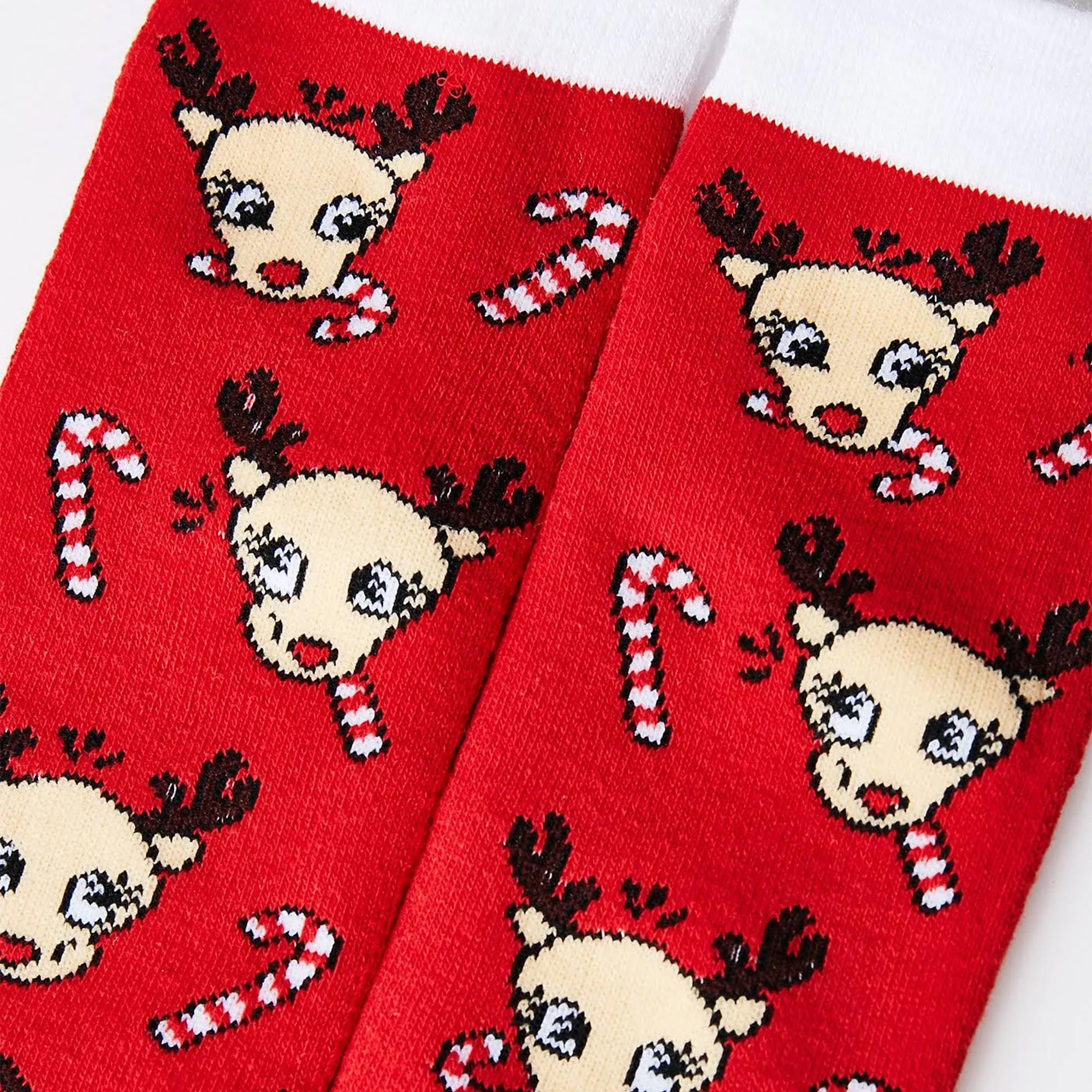 Reindeer Peppermint Scented Socks