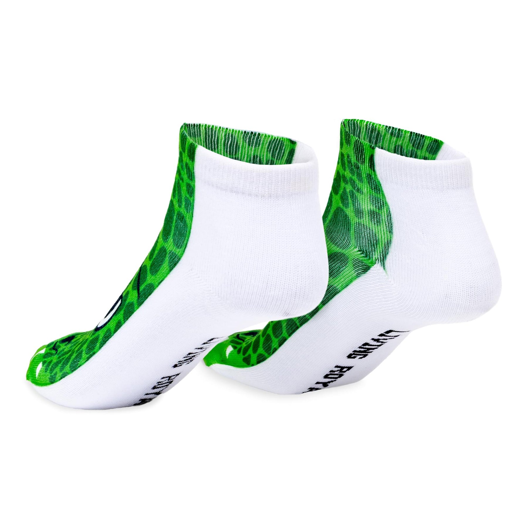 Crocodile Photo Print Ankle Socks