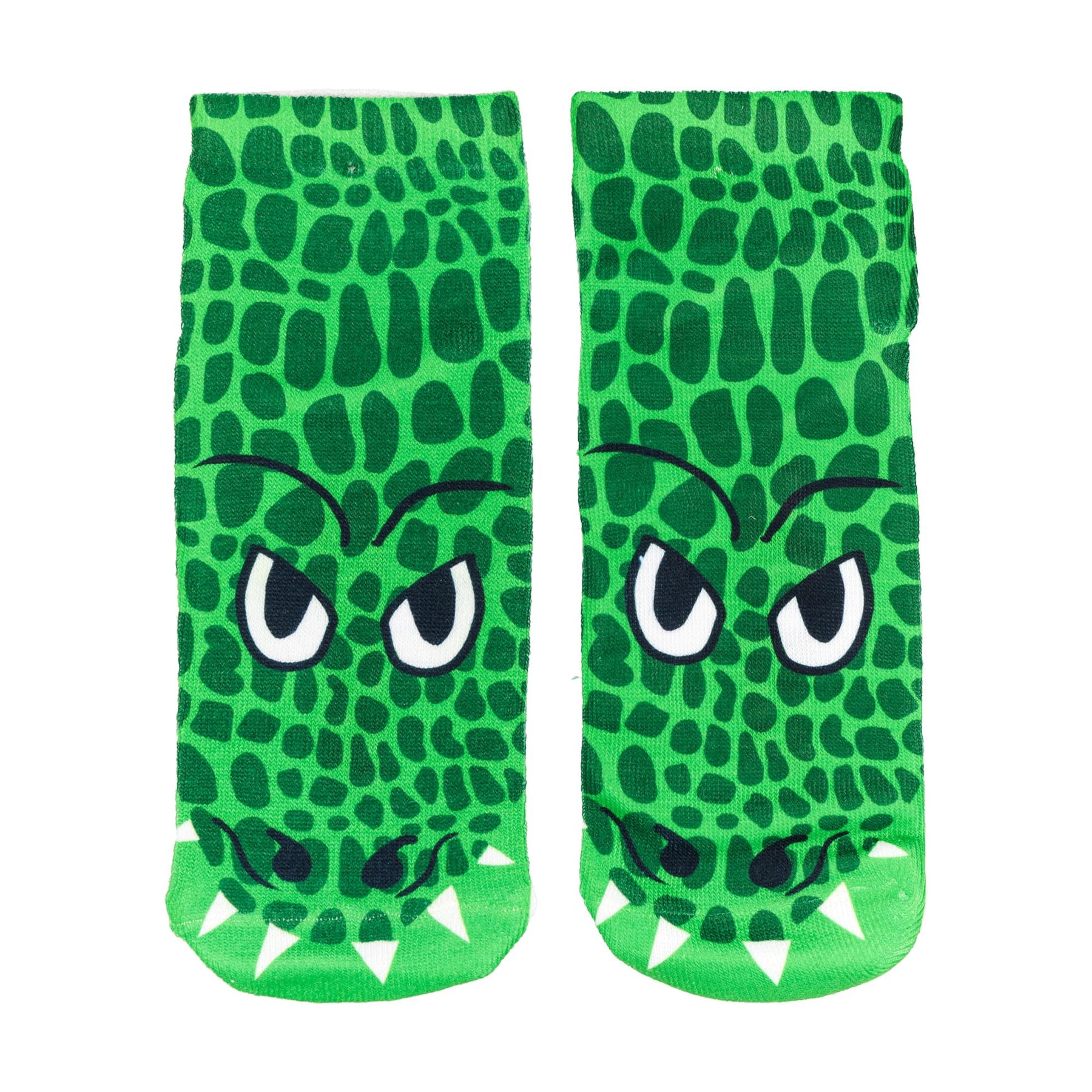 Crocodile Photo Print Ankle Socks