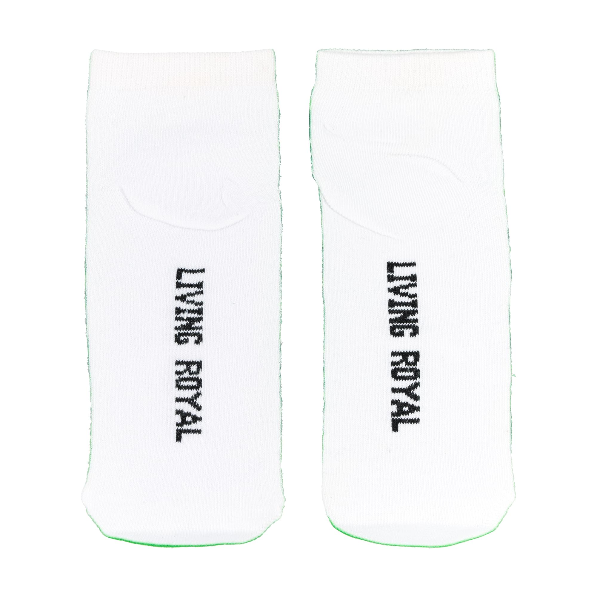 Crocodile Photo Print Ankle Socks