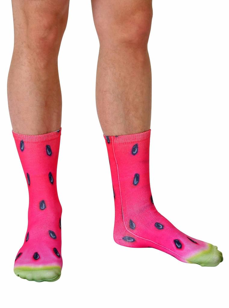 Unisex Watermelon Crew Socks