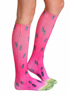 Unisex Watermelon Knee High Socks