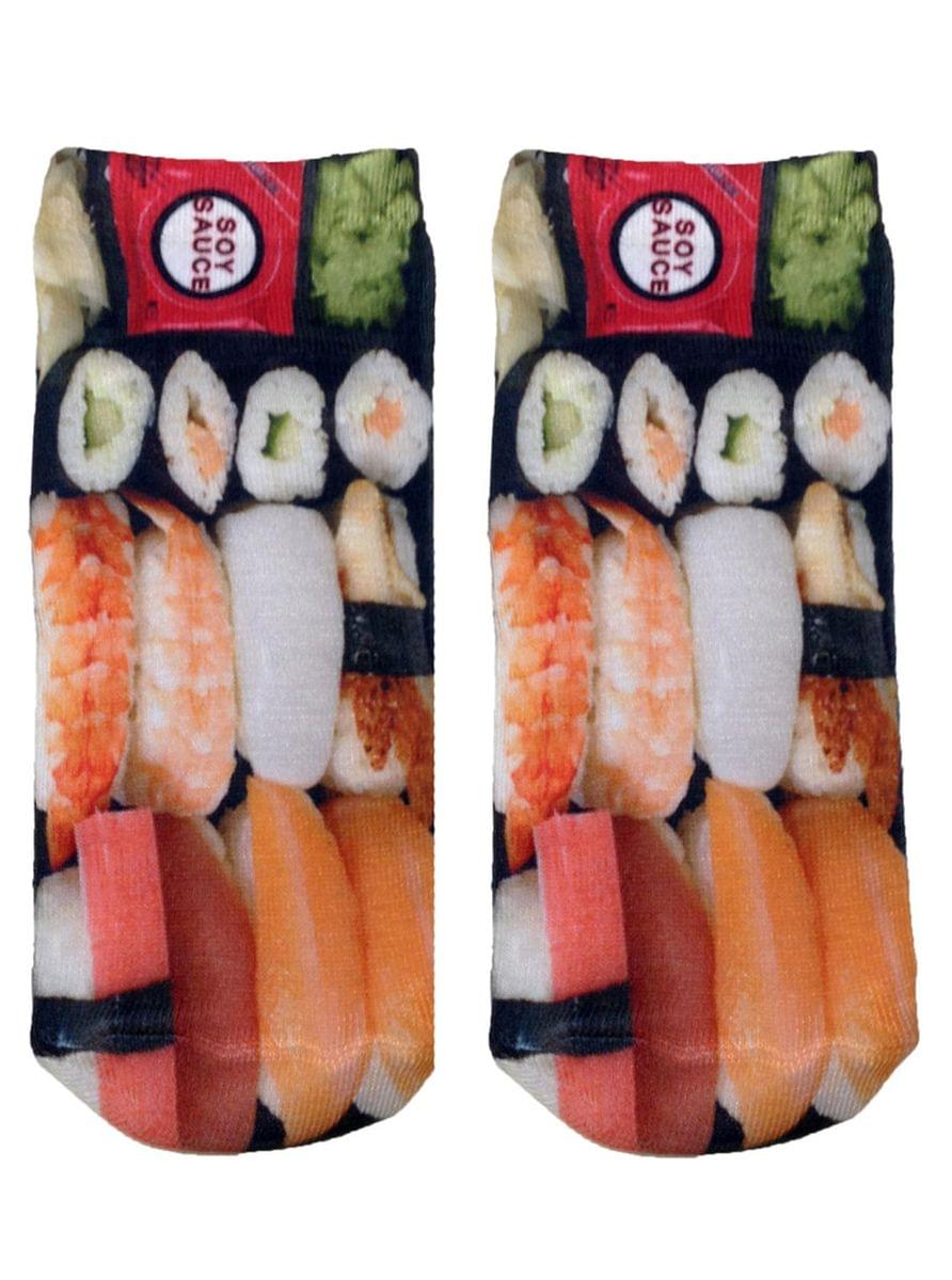 Sushi Photo Print Ankle Socks
