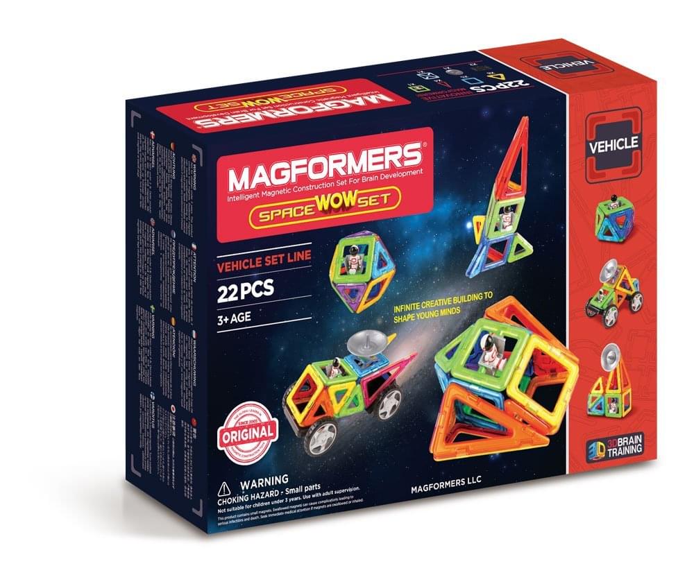 Magformers Space Wow 22-Piece Building Set