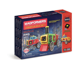 Magformers Power Vehicle 86-Piece Building Set