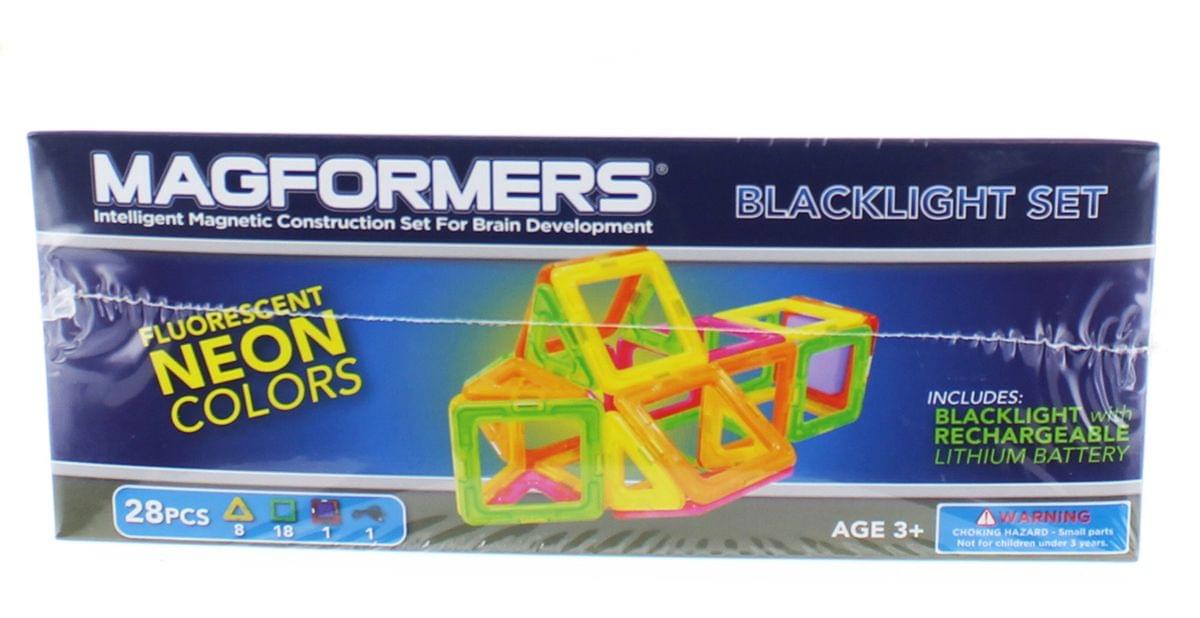Magformers Neon 28-Piece Glow In The Dark Set
