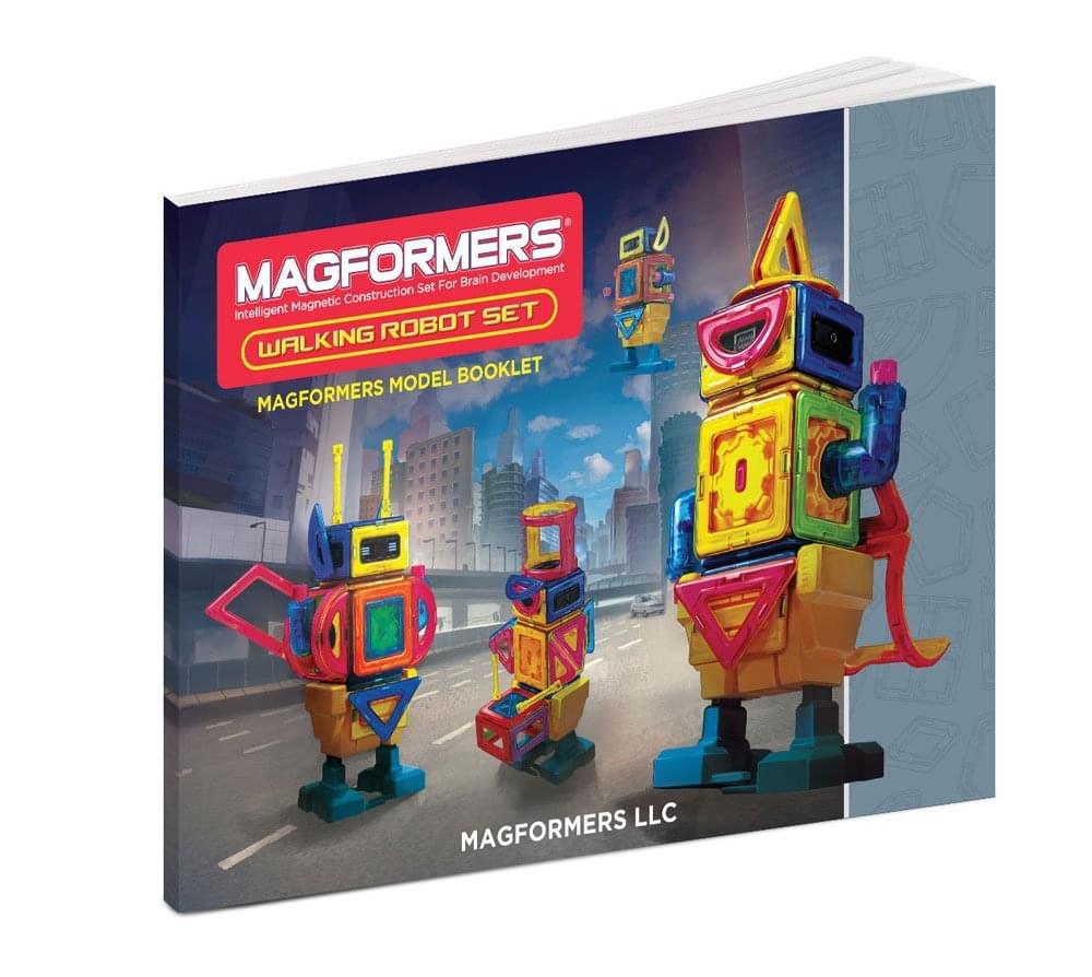 Magformers Hi-Tech Walking Robot 45 Piece Set