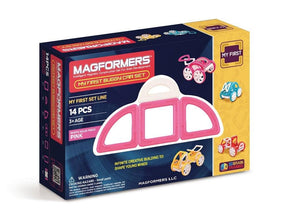 Magformers My First Buggy, Pink 14-Piece Building Set